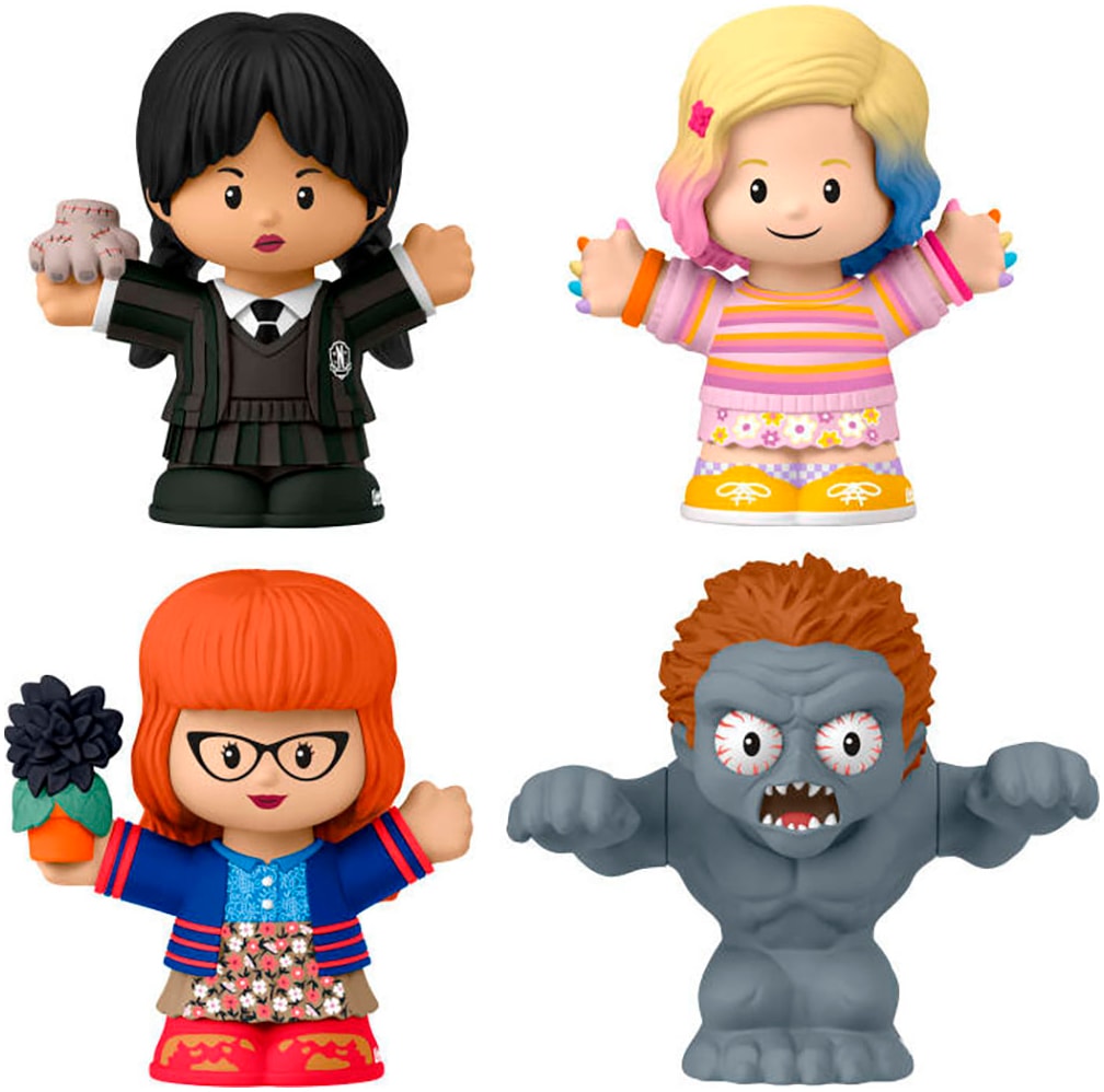 Fisher-Price® Spielfigur »Little People Collector Wednesday«, (Set, 4 tlg.)