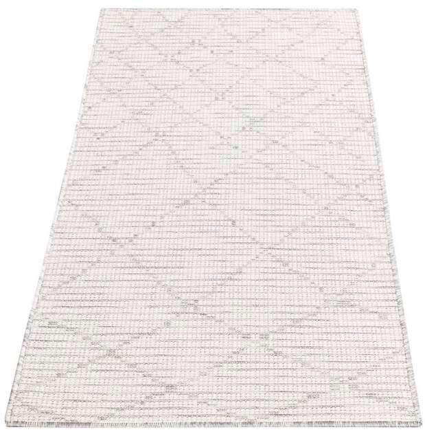 Carpet City Outdoorteppich »PALM3526«, rechteckig, 5 mm Höhe, Wetterfest & UV-beständig, für Balkon, Terrasse, Küche, flach gewebt