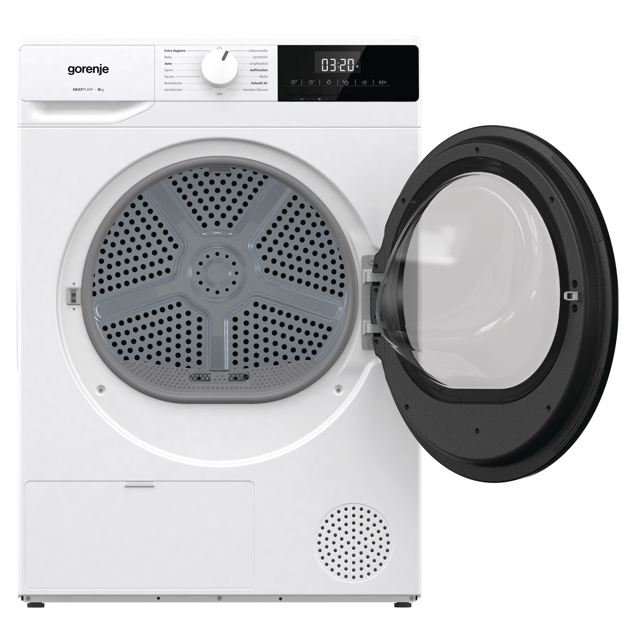 GORENJE Wärmepumpentrockner »WaveDHNE82«, 8 kg, TwinAir - effizienteres Trocknen