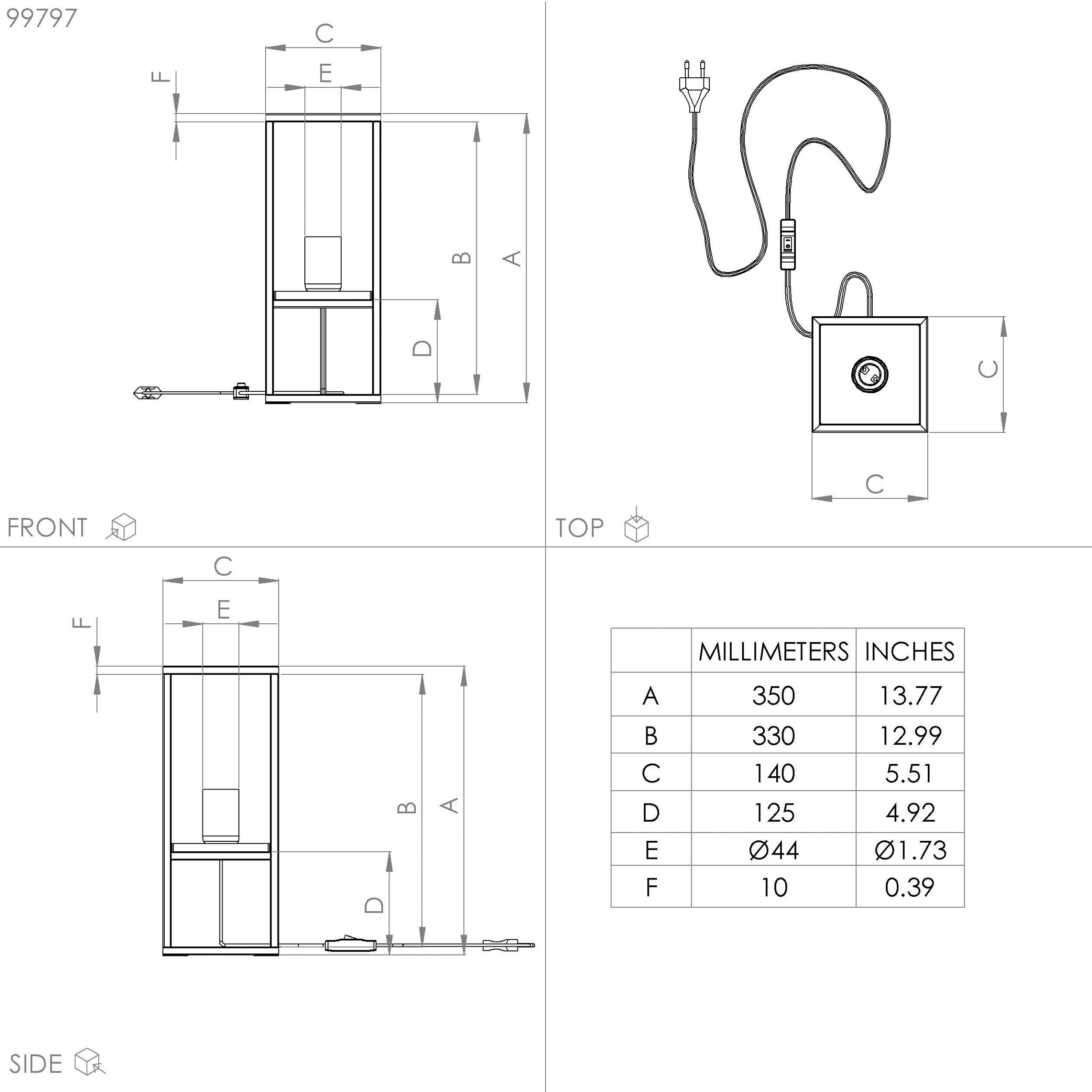 EGLO Tischleuchte »LIBERTAD Tischlampe, Stahl und Holz, E27, IP20, Nachttischlampe, Lampe«, Leuchtmittel E27 | Leuchtmittel wechselbar-ohne Leuchtmittel, Tischlampe, Tischleuchte, Nachttischlampe, Holz, Schalter, E27