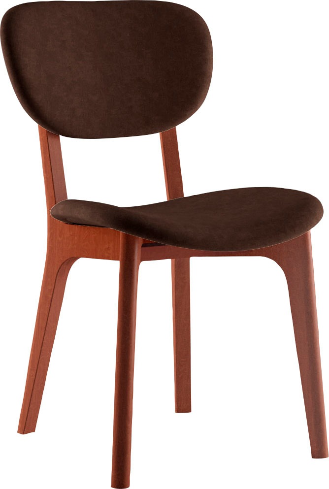 INOSIGN Stuhl »COZY Made in Italy«, (Set), 2 St., Microfaser, Gestell in Bu günstig online kaufen
