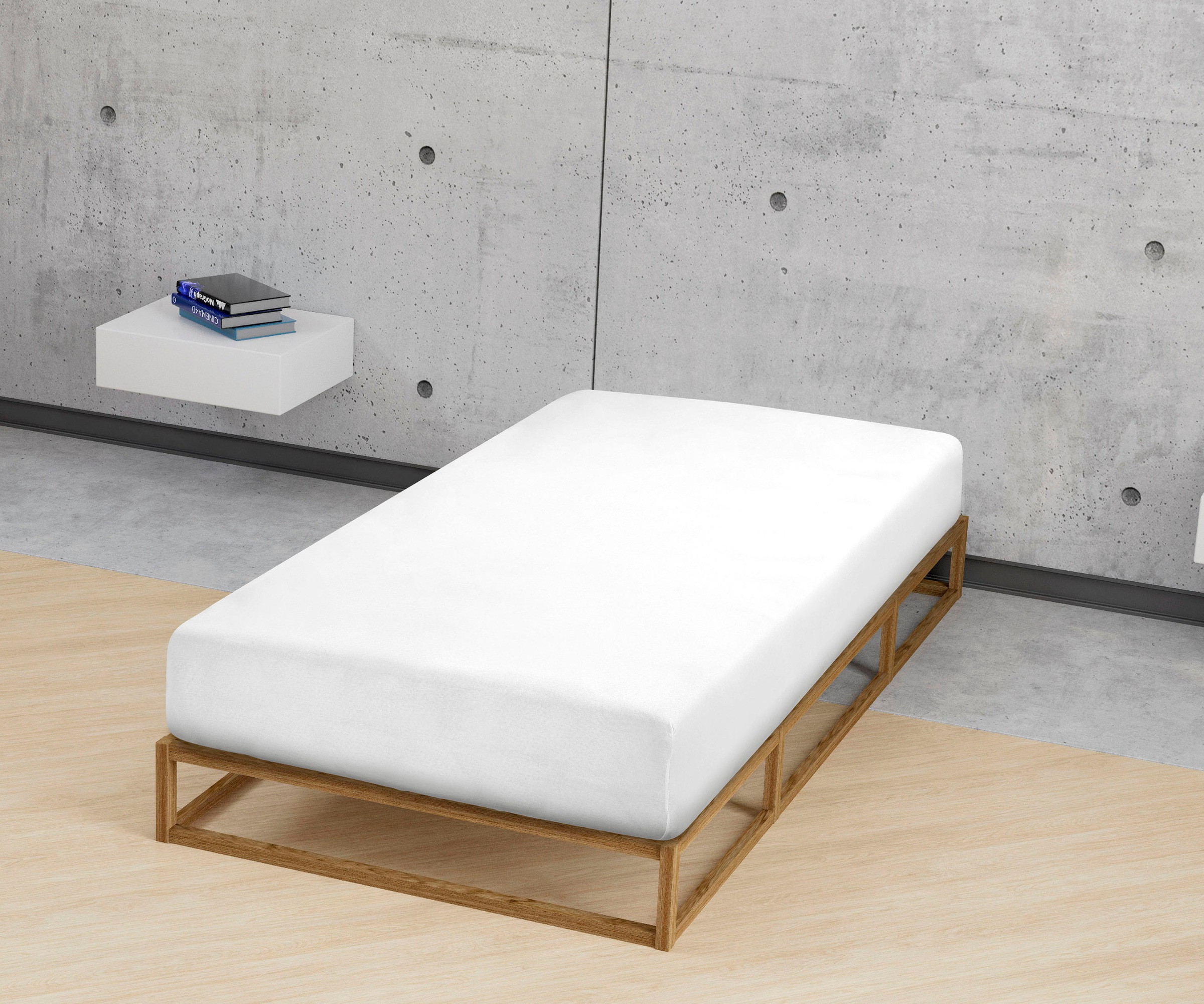 Biberna Spannbettlaken »Celina« in weicher Stretch Qualität