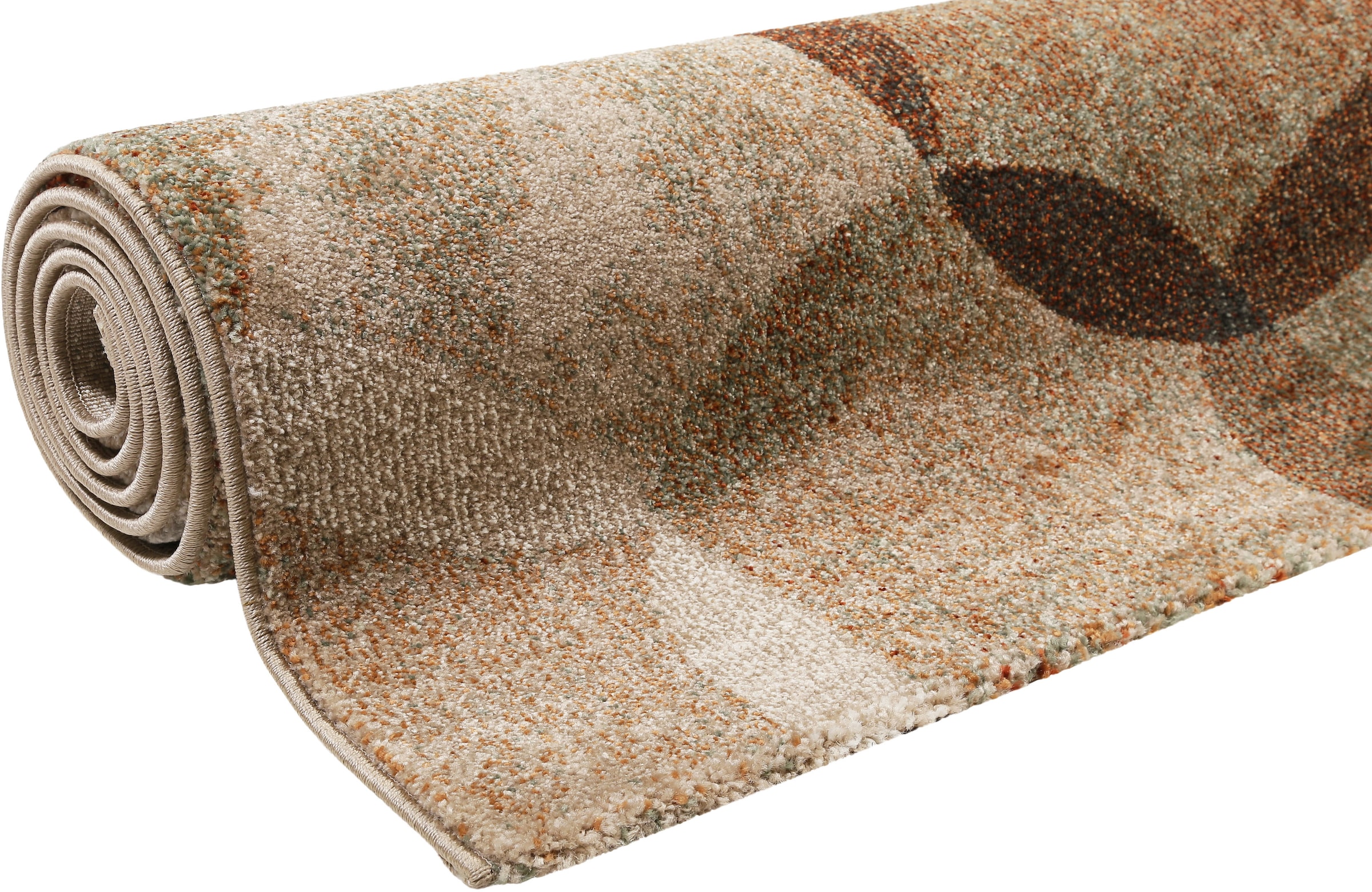 Esprit Teppich »Modernina ESP-3378«, rechteckig, 13 mm Höhe, weicher Kurzflor in modernem Design, Wohnzimmer, Schlafzimmer, bunt