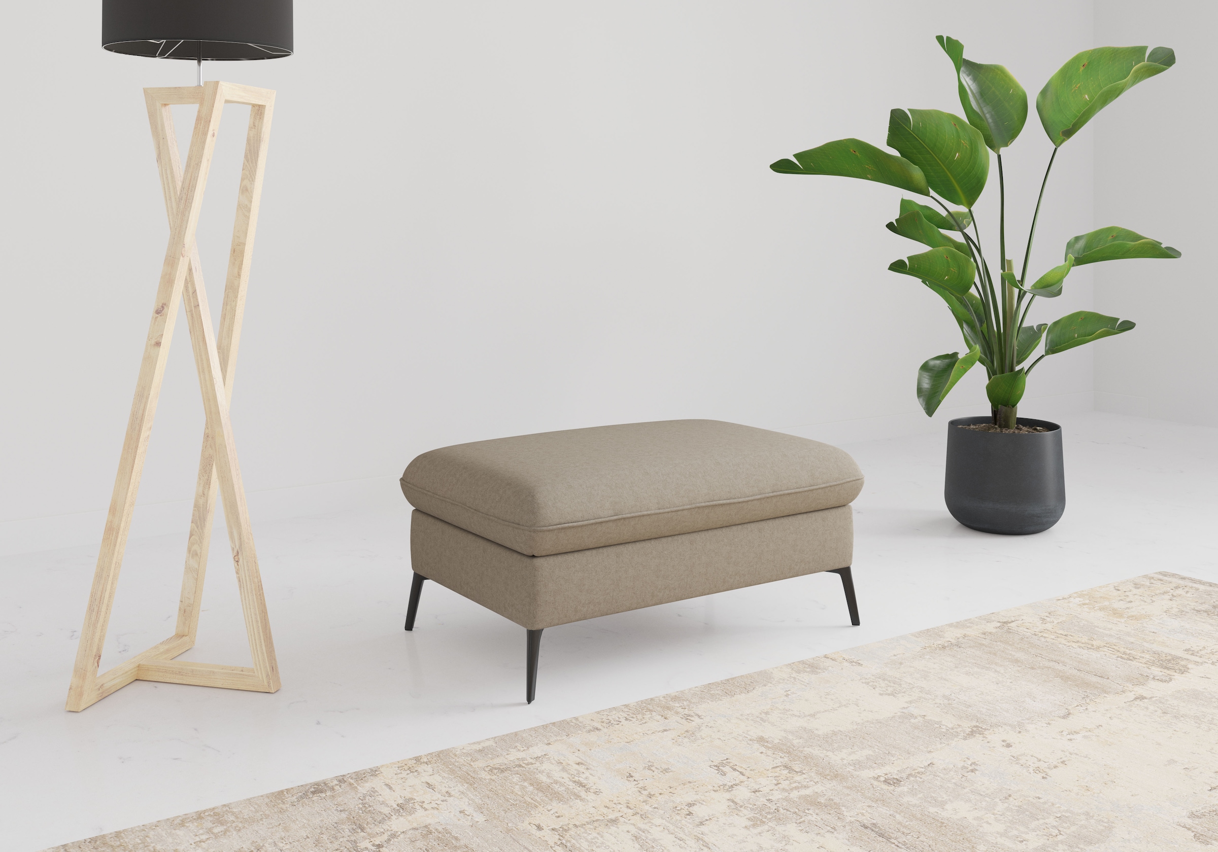 sit&more Polsterhocker »Emely«, mit praktischen Stauraum günstig online kaufen