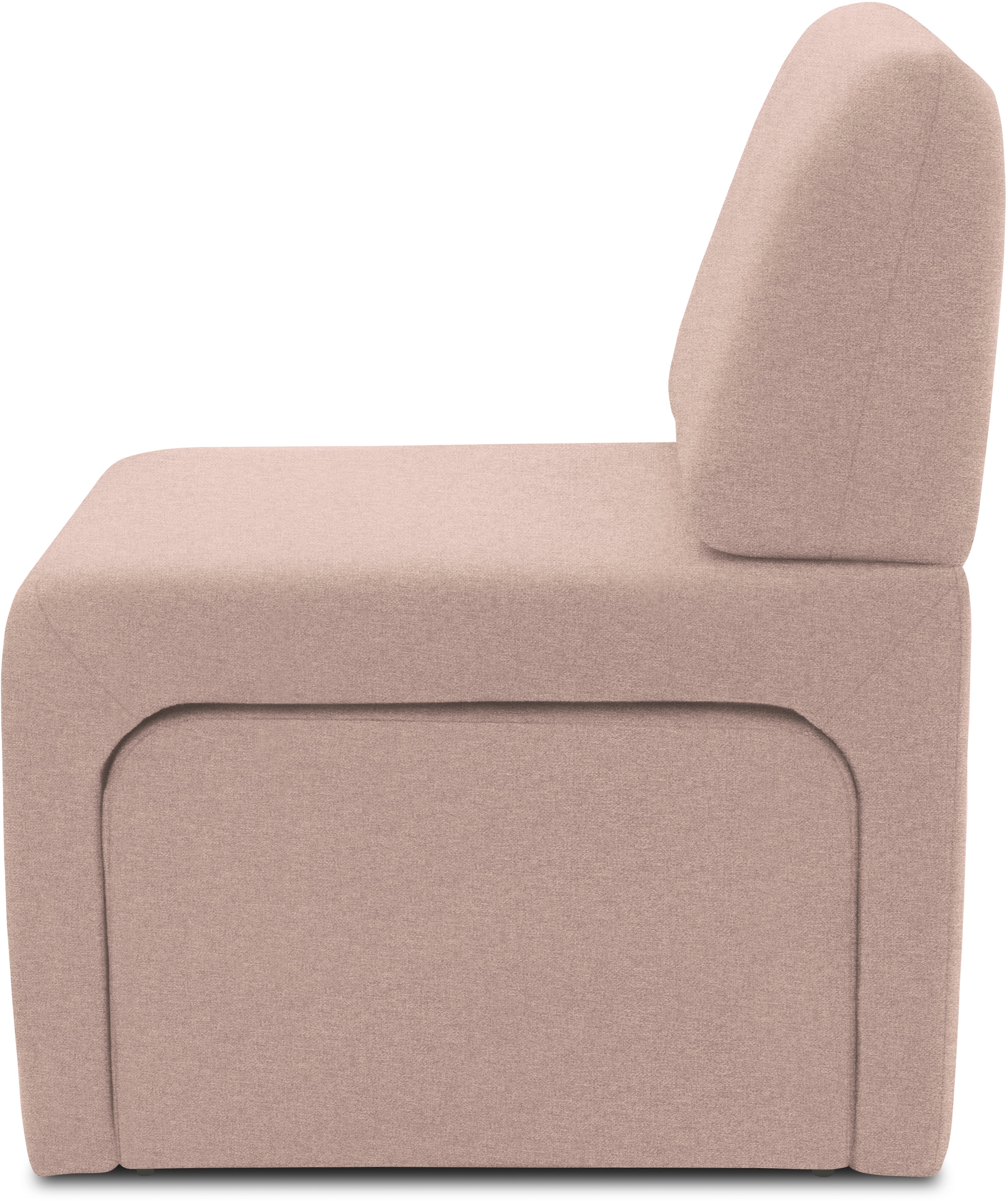 DOMO collection Sessel »mit Hocker 700017 ideal für kleine Räume, platzsparend, bequem«, Hocker unter dem Sessel verstaubar, lieferbar in nur 2 Wochen