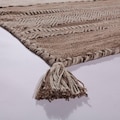 Paco Home Teppich »Kilim 217«, rechteckig, 12 mm Höhe, Handgewebt, Flachgewebe, reine Baumwolle, handgewebt, gestreift