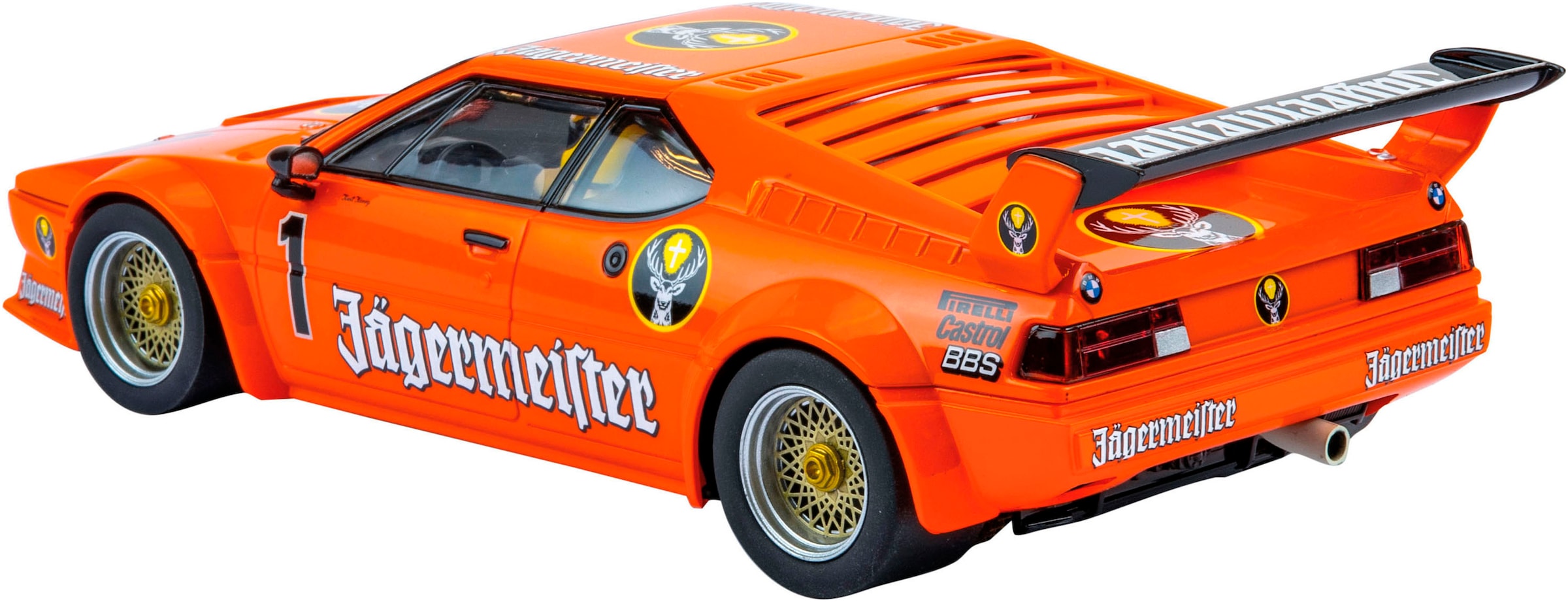 Carrera® Rennbahn-Auto »BMW M1 Procar "Jägermeister Racing Team, No.1"«, Maßstab 1:32; mit Lichteffekt