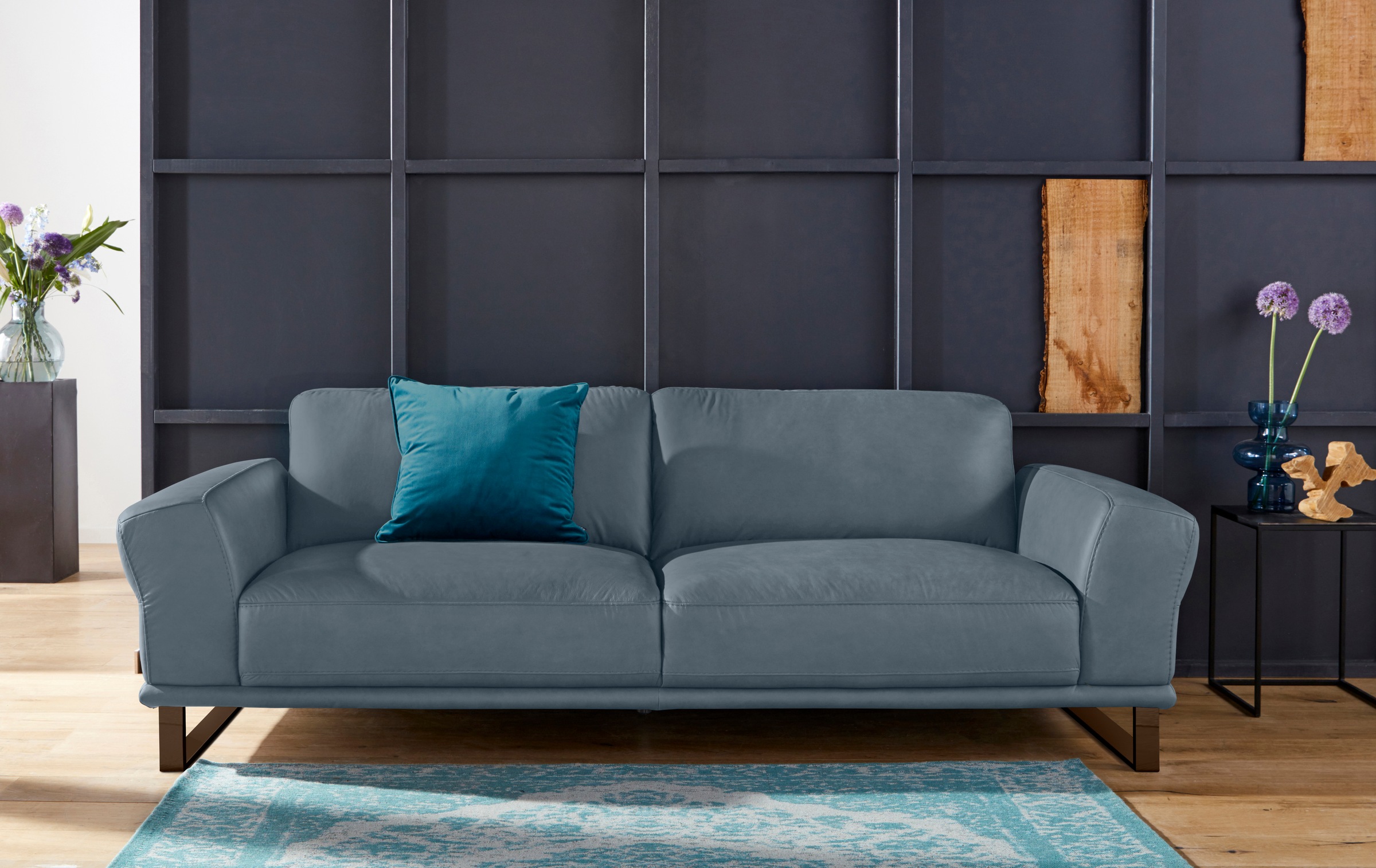 W.SCHILLIG 2,5-Sitzer »montanaa« mit Metallkufen in Bronze pulverbeschichte günstig online kaufen