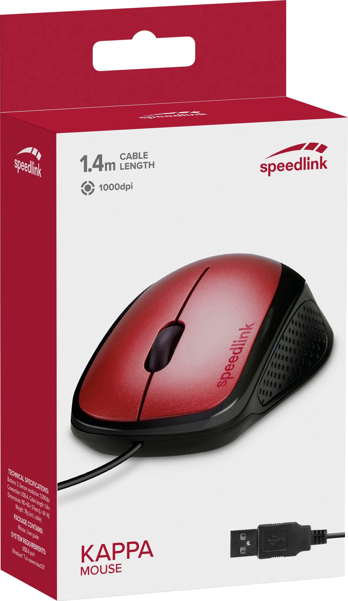 Speedlink Mäuse »KAPPA«