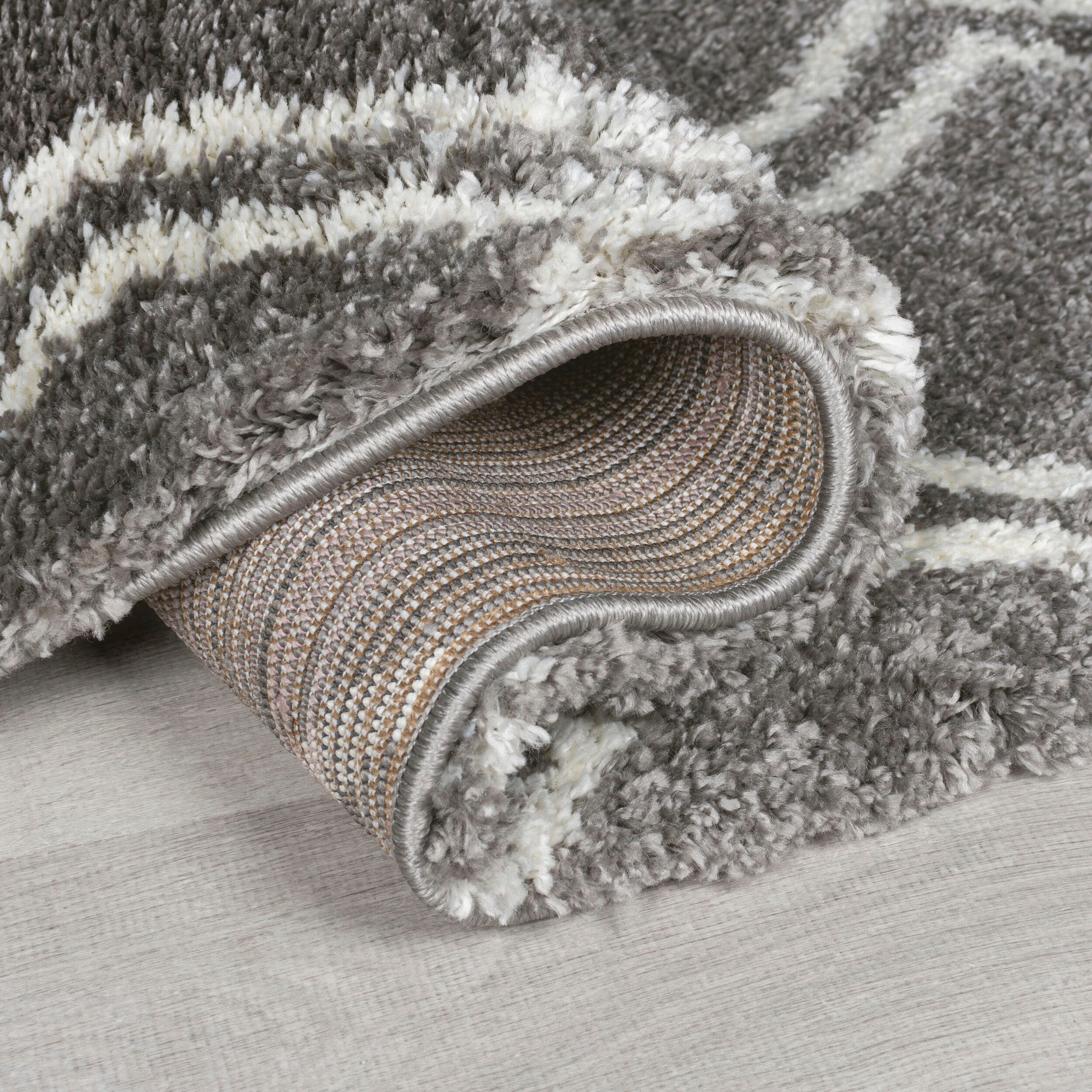 FLAIR RUGS Hochflor-Teppich »ATLAS«, rechteckig, 40 mm Höhe, Berber Teppich