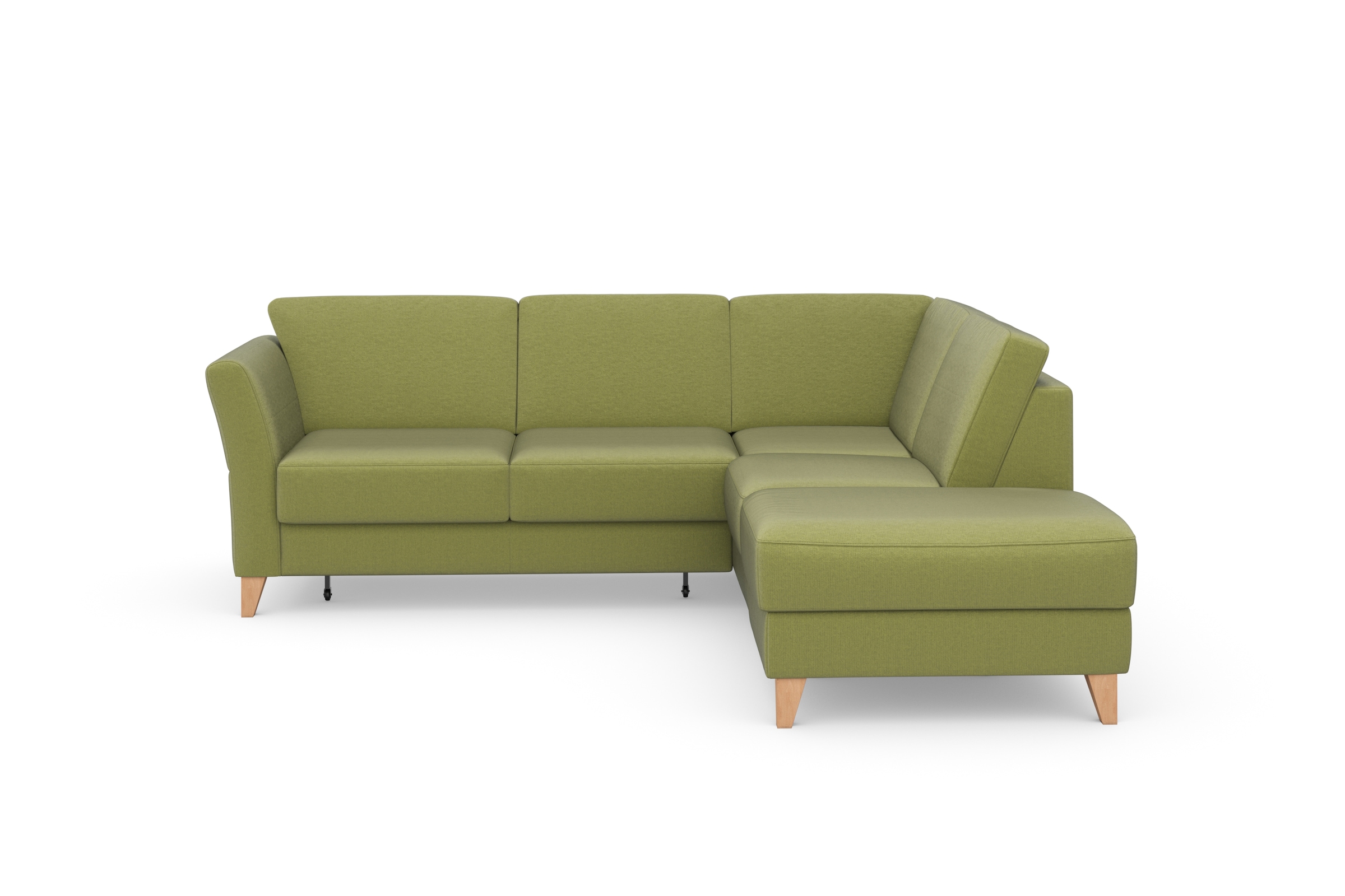 sit&more Ecksofa »Visby L-Form«, Wahlweise mit Bettfunktion und Stauraum, f günstig online kaufen