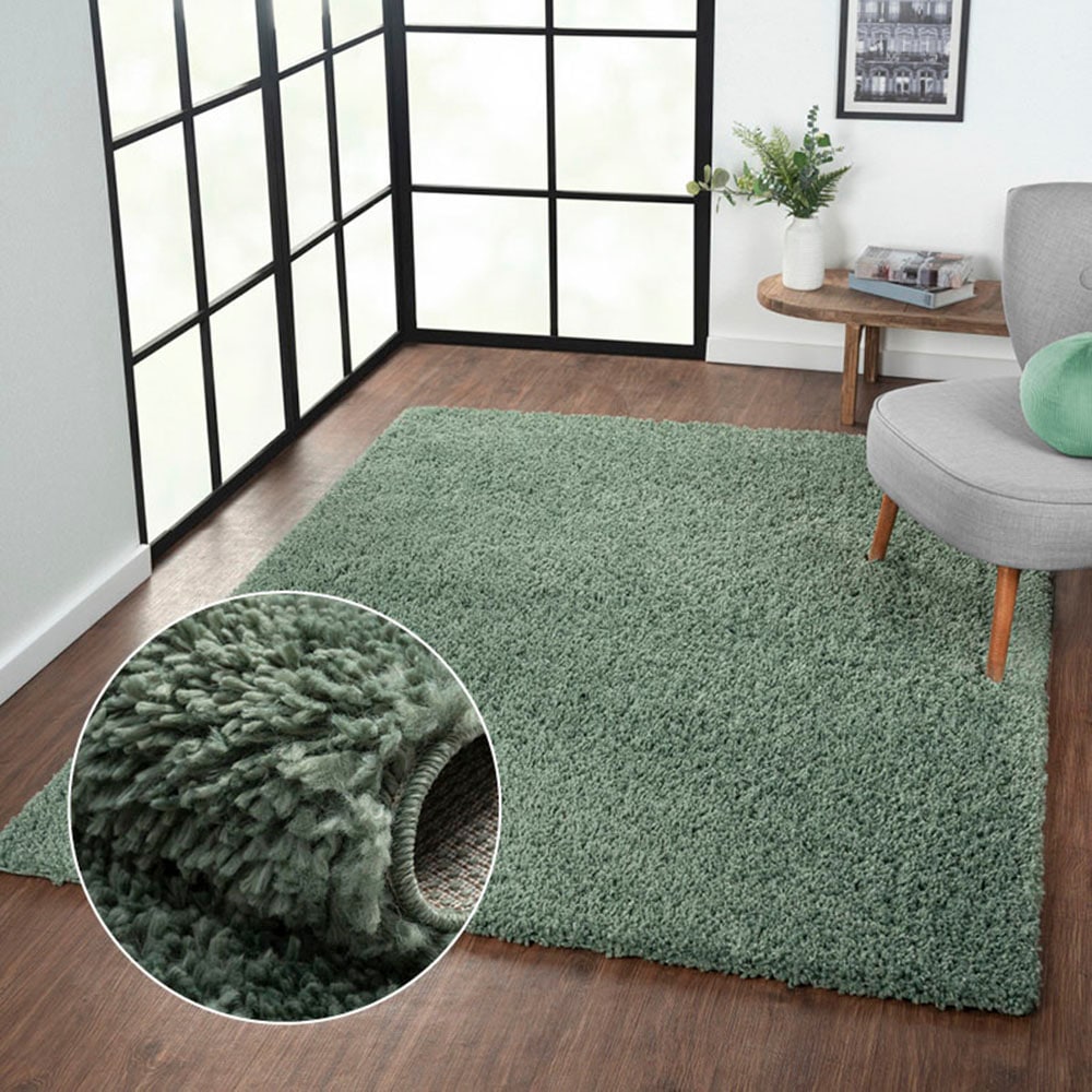 Myflair Möbel & Accessoires Hochflor-Teppich »My Shaggy«, rechteckig, 37 mm günstig online kaufen