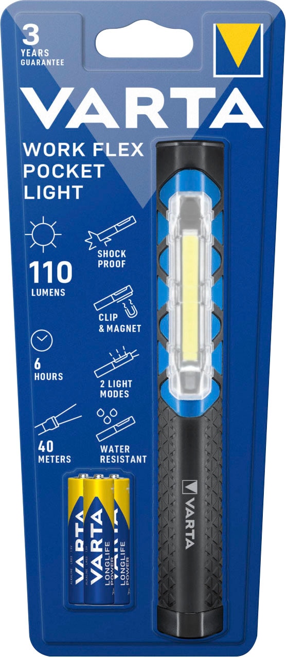 VARTA Taschenlampe »WORK FLEX POCKET LIGHT«