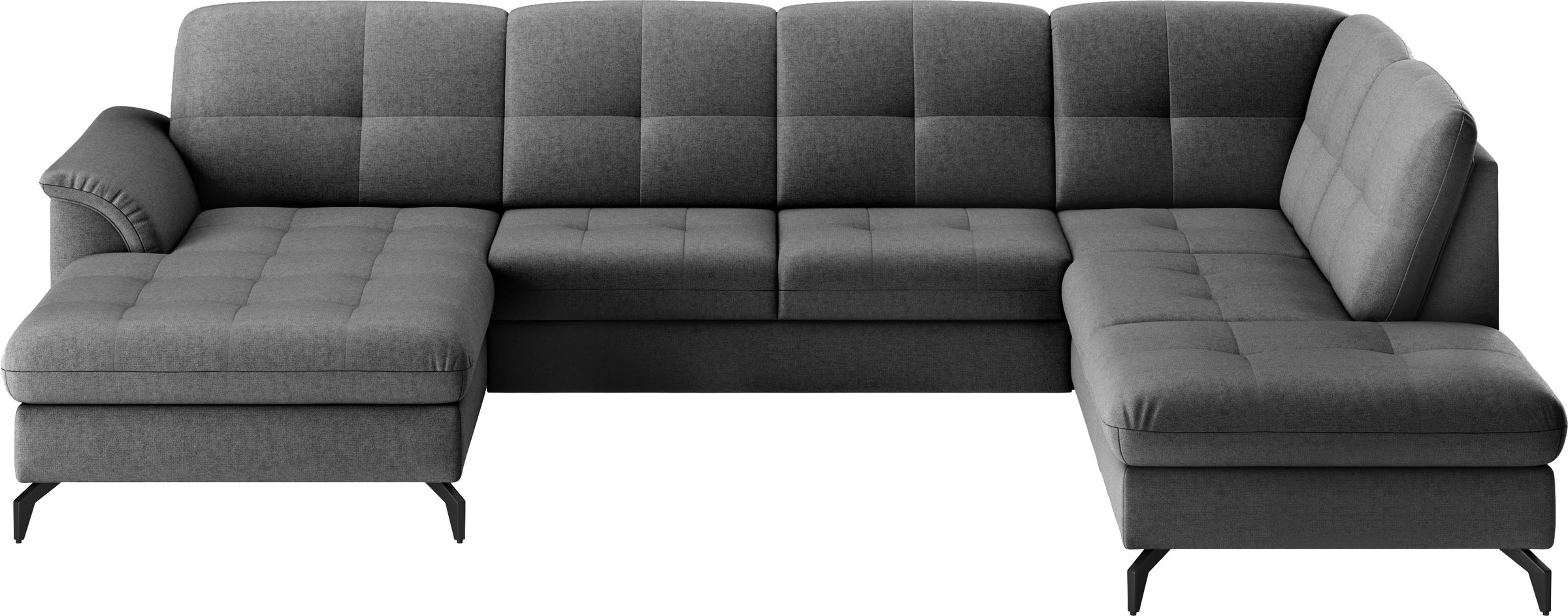 sit&more Wohnlandschaft »Zora U-Form«, wahlweise mit Bettfunktion und Bettkasten