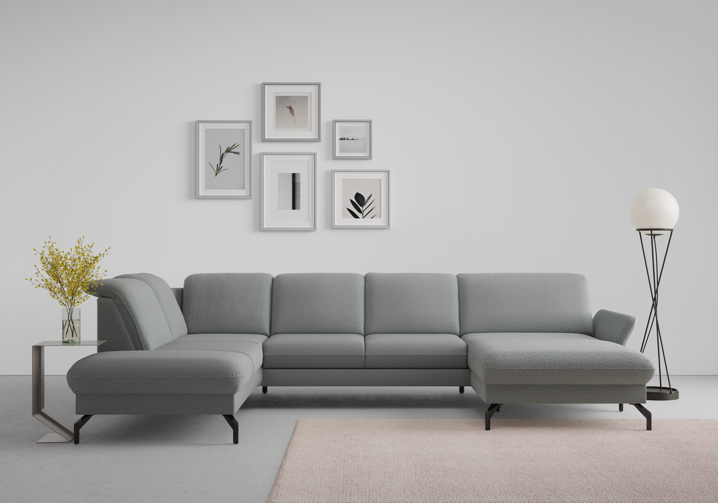 sit&more Wohnlandschaft "Fashion U-Form" wahlweise mit Kopfteilverstellung, günstig online kaufen