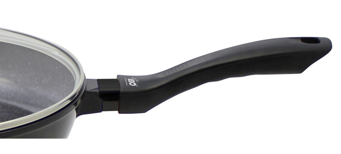 Elo Schmorpfanne »mit Glasdeckel 28cm«, Aluminiumguss, (1 tlg.), Induktion, Ø 28 cm