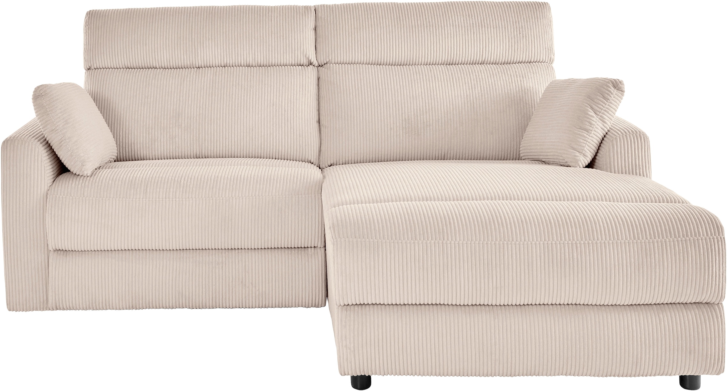 INOSIGN Ecksofa »JENNA, L-Form, 209cm, manuelle u. elektrische Funktion, mi günstig online kaufen