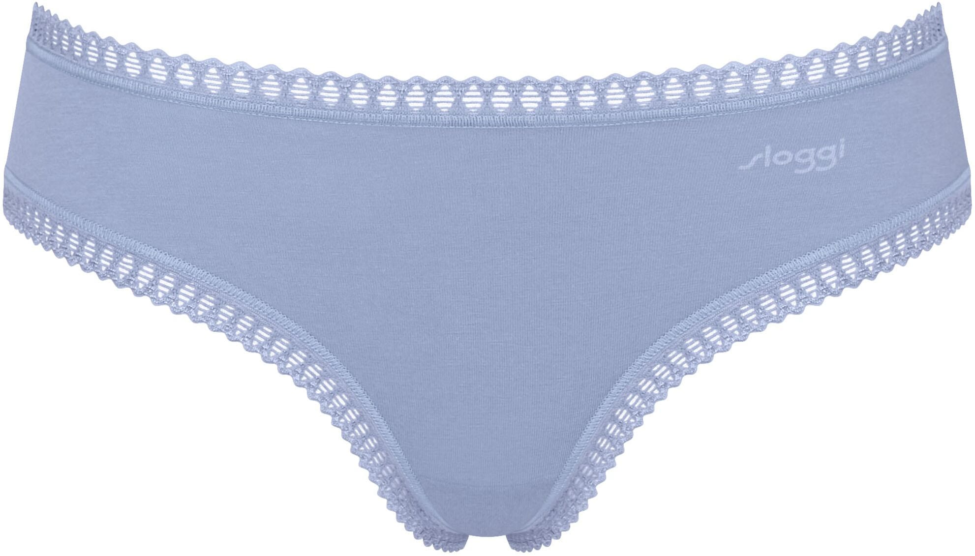 sloggi Slip »GO Crush Hipster C3P«, (3er Pack), mit Spitzendetails