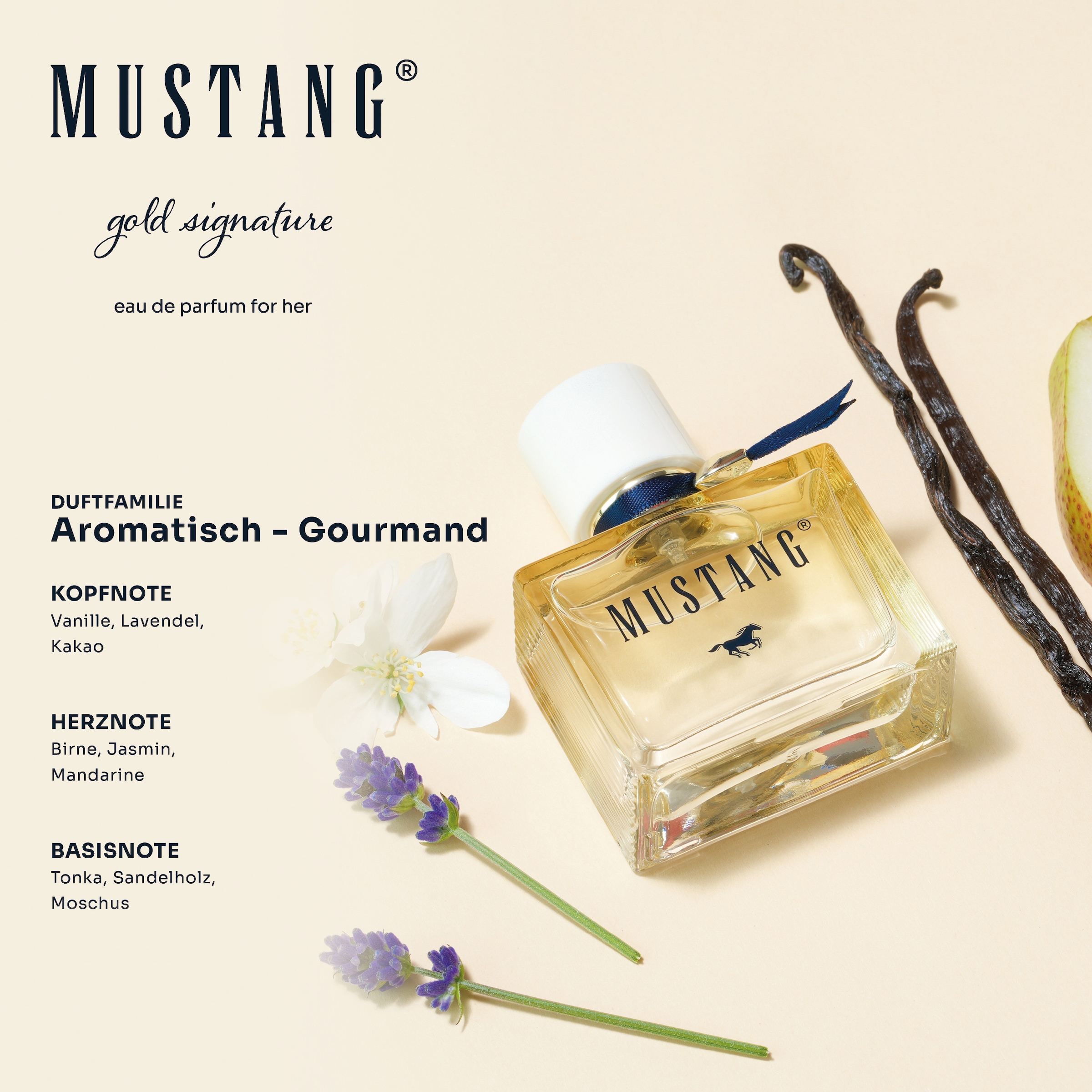 MUSTANG Eau de Parfum »MUSTANG gold signature for her EdP 30ml«