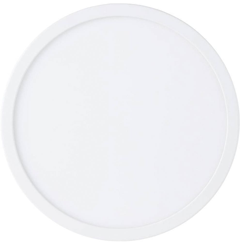 EGLO Deckenleuchte »FUEVA 5 Deckenlampe, weiß, IP44, geringe Aufbauhöhe, 20 Watt, Rund«, Leuchtmittel LED-Modul | LED fest integriert, Aufbauleuchte, Badezimmer, Bad-Deckenlampe, modern, 28,5x2,8cm