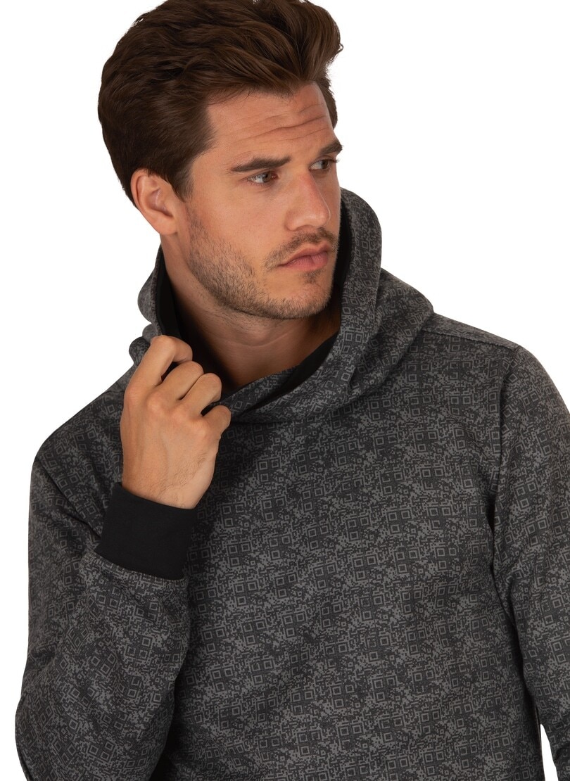 Trigema Sweatshirt »TRIGEMA online QR-Code-Muster« Set bestellen Homewear mit