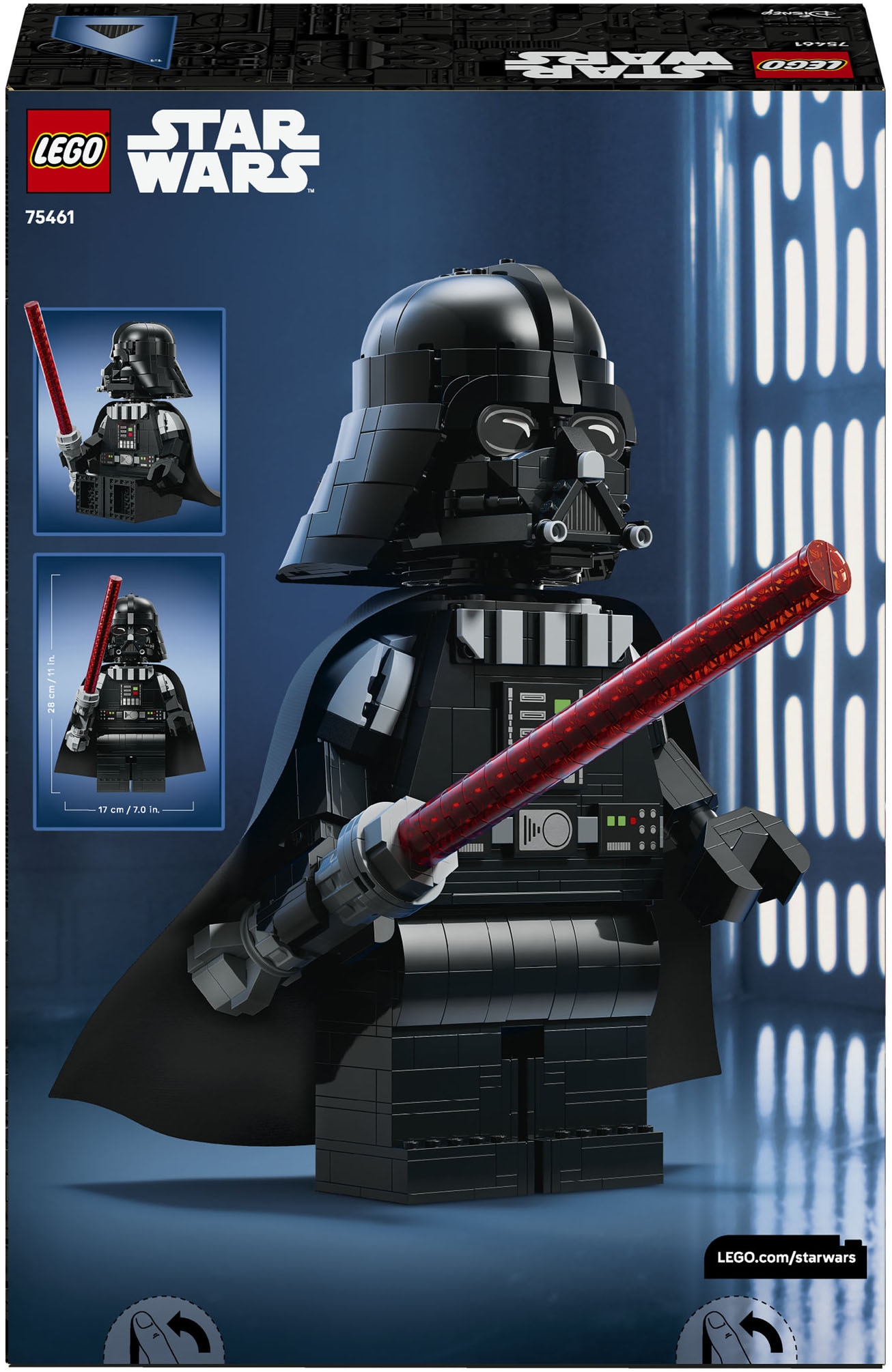 LEGO® Konstruktionsspielsteine »Große Darth-Vader-Minifigur, 28 cm (75461), LEGO Star Wars« Made in Europe