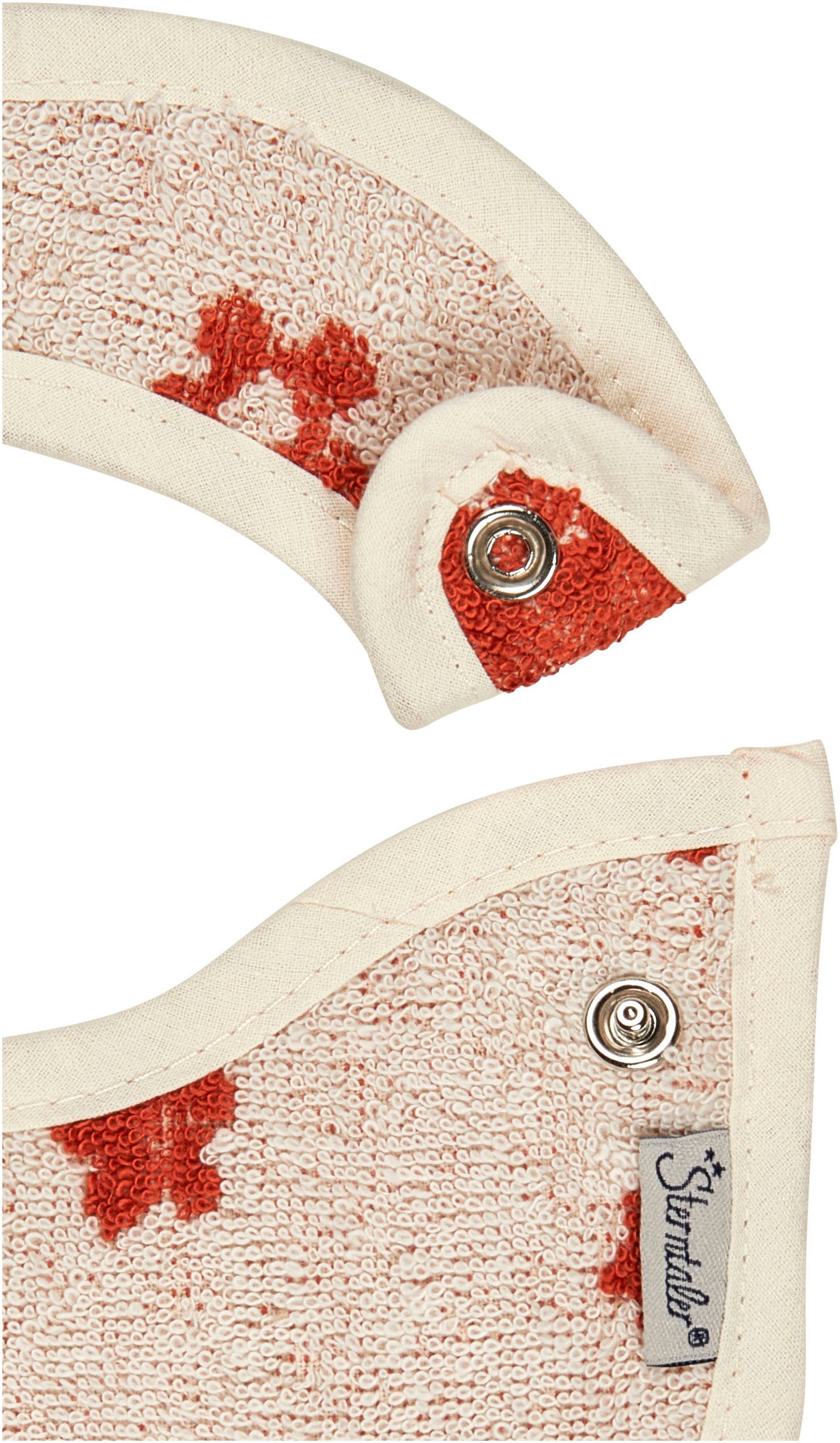 Sterntaler® Lätzchen »Doppelpack Bauernhof, ecru«, (Set, 2 St.)
