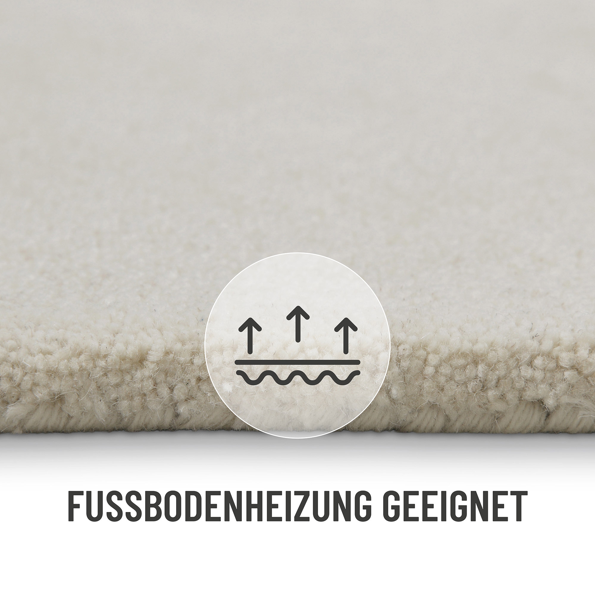 Wecon home Wollteppich »Hamptons FORTYFOUR«, rechteckig, 20 mm Höhe, Läufer, Schurwolle, Kurzflor, Wohnzimmer, Schlafzimmer, Ornamente