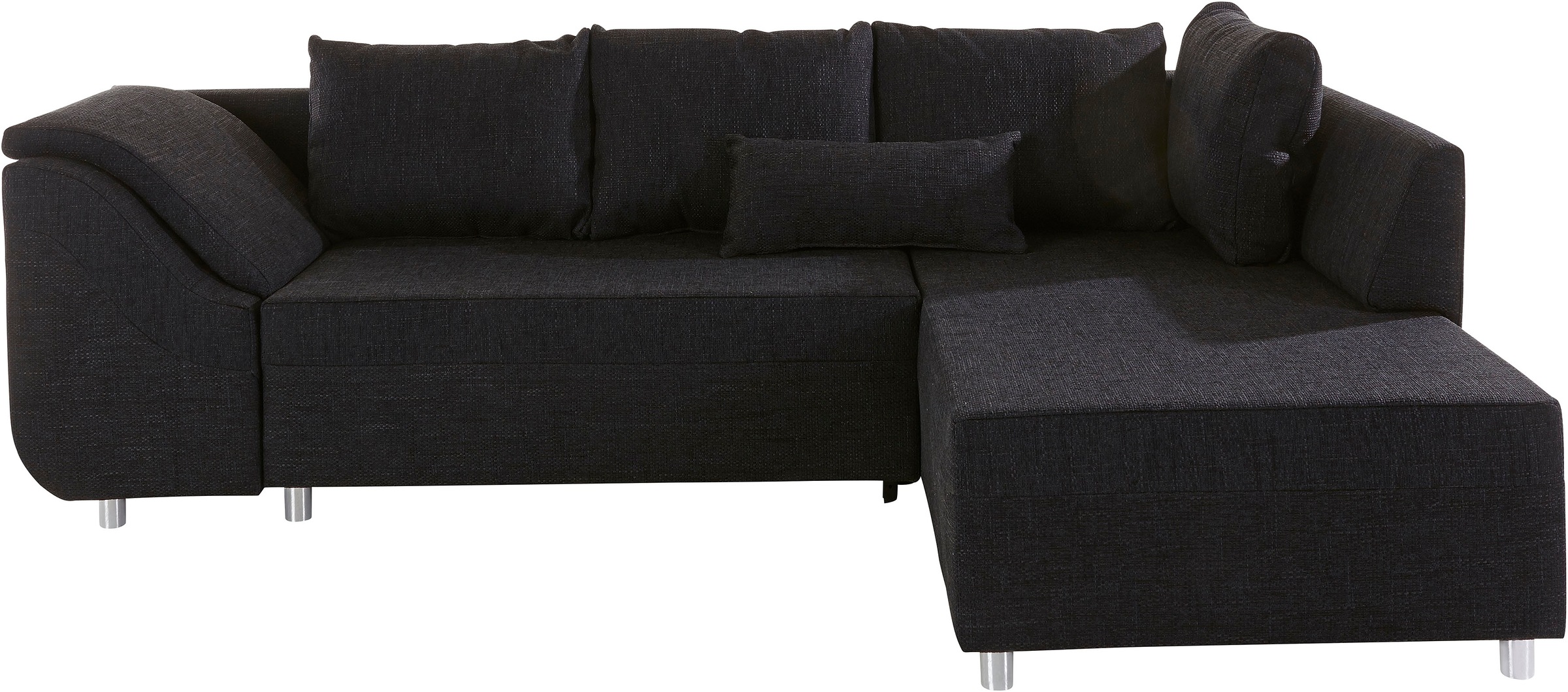 COLLECTION AB Ecksofa Sally L-Form, mit und ohne Bettfunktion, inklusive loser Rücken- und Zierkissen