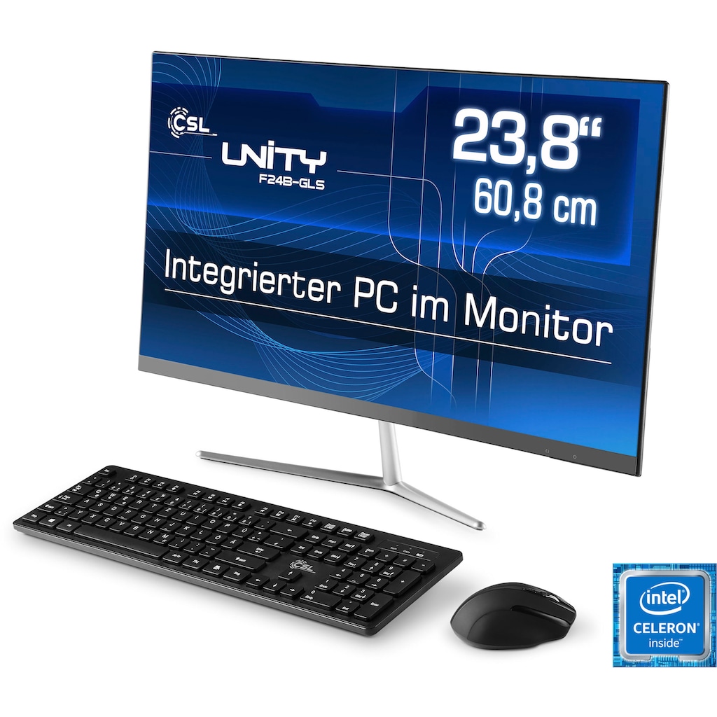 CSL All-in-One PC »Unity F24-GLS mit Windows 10 Pro«