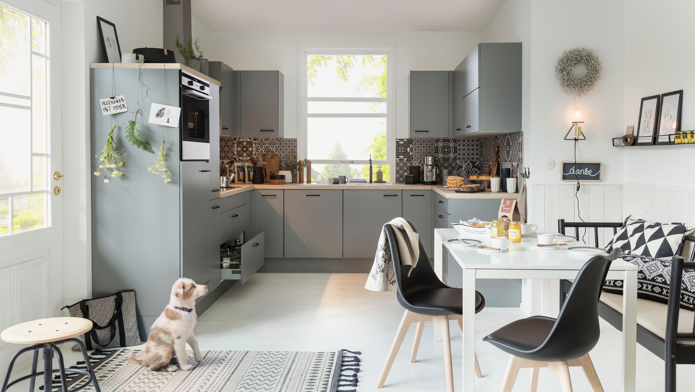 OPTIFIT Hängeschrank »Elga«, mit Soft-Close-Funktion und Metallgriff, Breite 45 cm