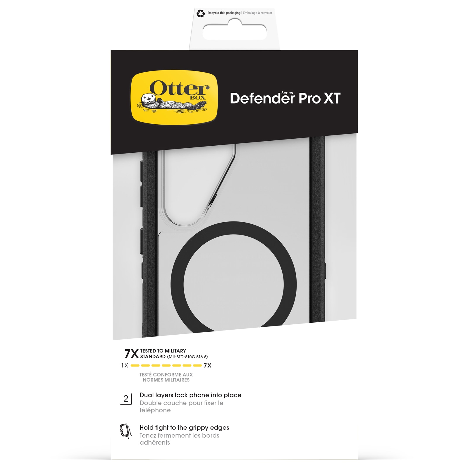 Otterbox Handyhülle »Defender Series Pro XT Clear für Samsung Galaxy S26« Samsung Galaxy S26 Backcover, Schutzhülle, Handyschutzhülle, Case, Schutzcase, stoßfest