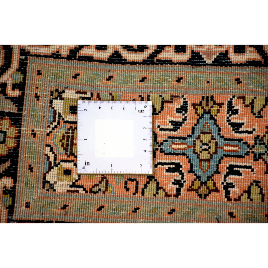 Kayoom Seidenteppich »Boxes 41«, rechteckig, 10 mm Höhe, Einzelstück mit Zertifikat, Wohnzimmer