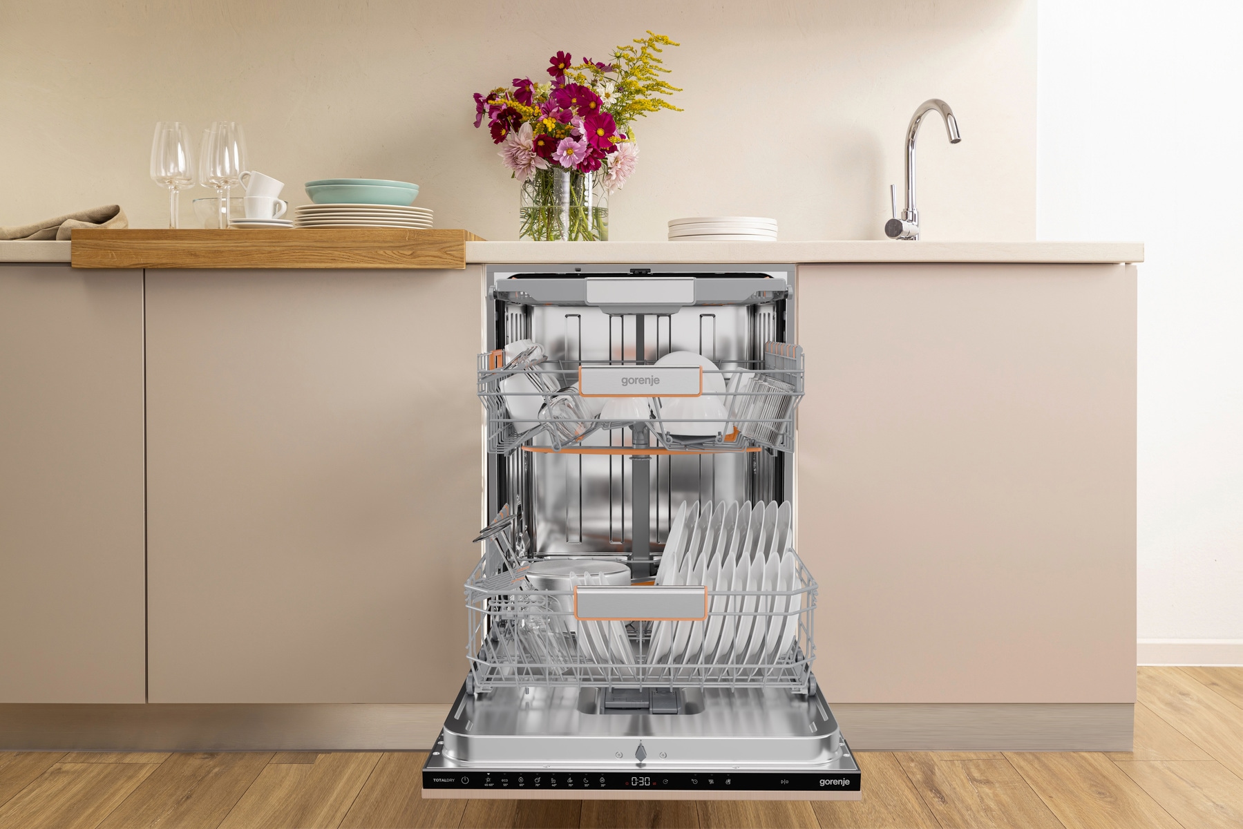 GORENJE vollintegrierbarer Geschirrspüler »GV6G63A60XXL«