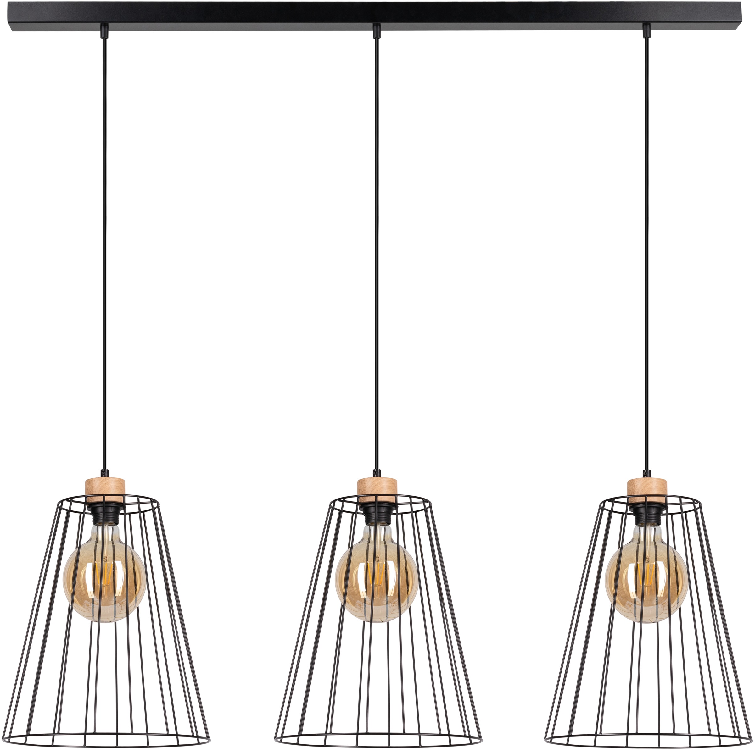 BRITOP LIGHTING Hängeleuchte »Swan«, 3 flammig, Leuchtmittel E27   ohne Leu günstig online kaufen