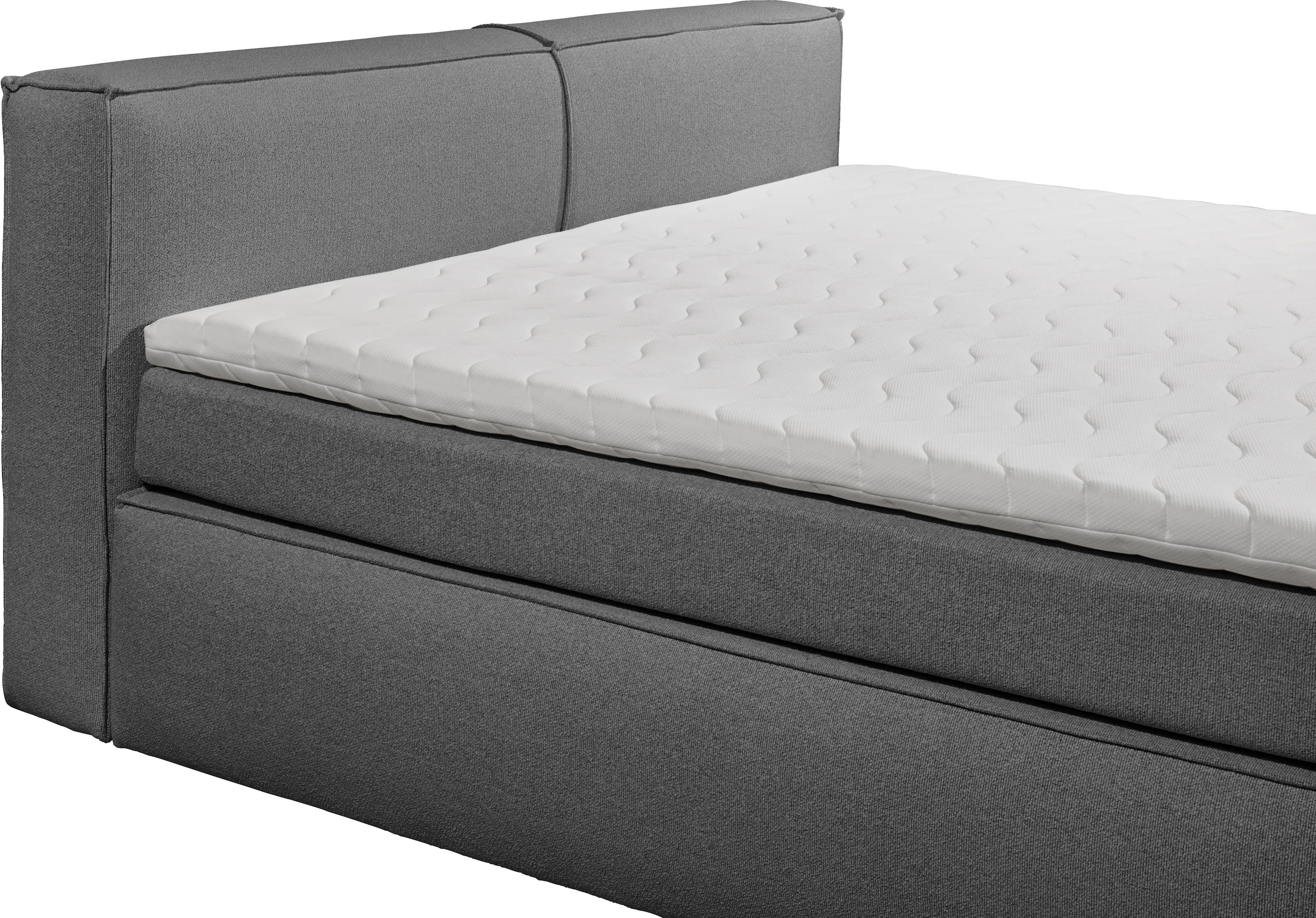 ED EXCITING DESIGN Boxspringbett »Sandon, Familienbett erhältlich in der Größe 240x200cm« in verschiedenen Farben erhältlich