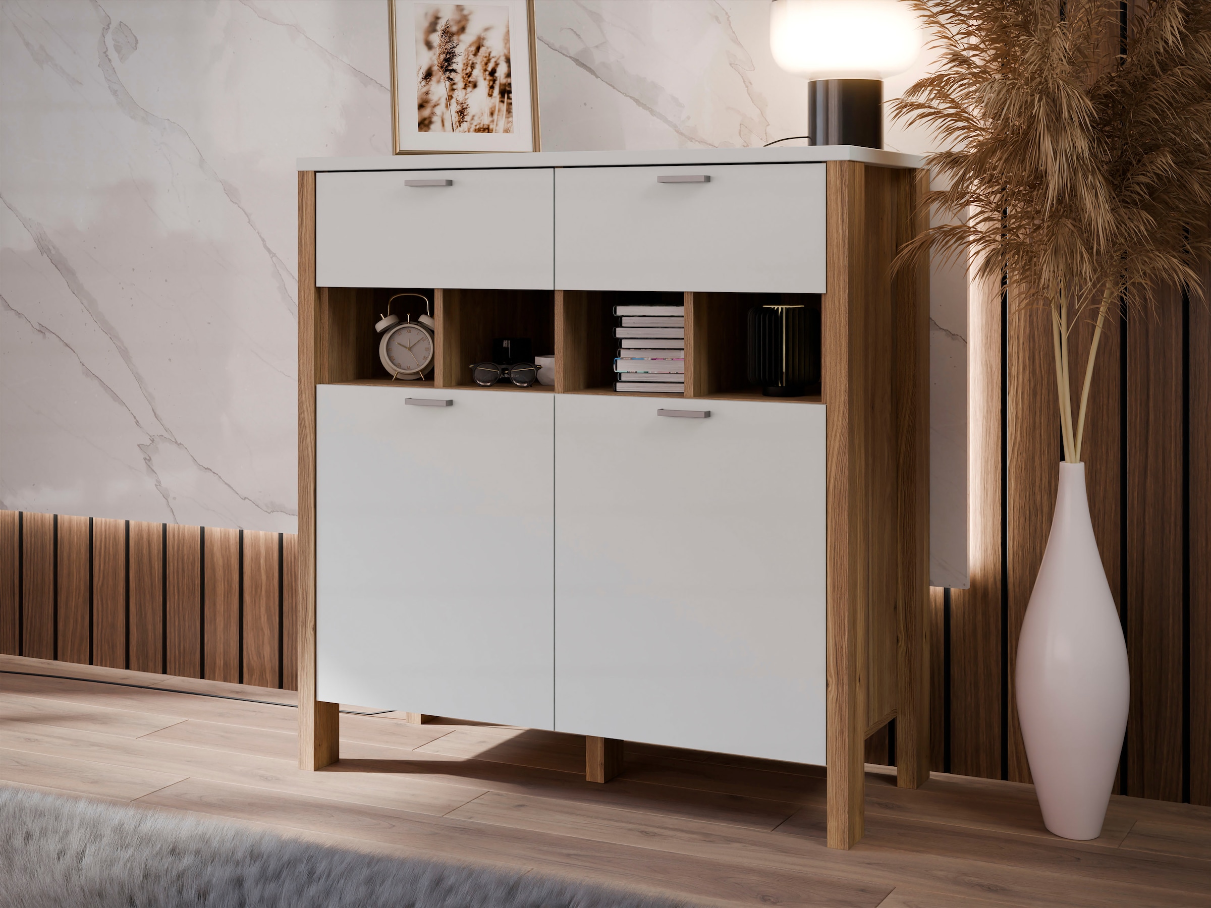 FORTE Highboard »Saitama«