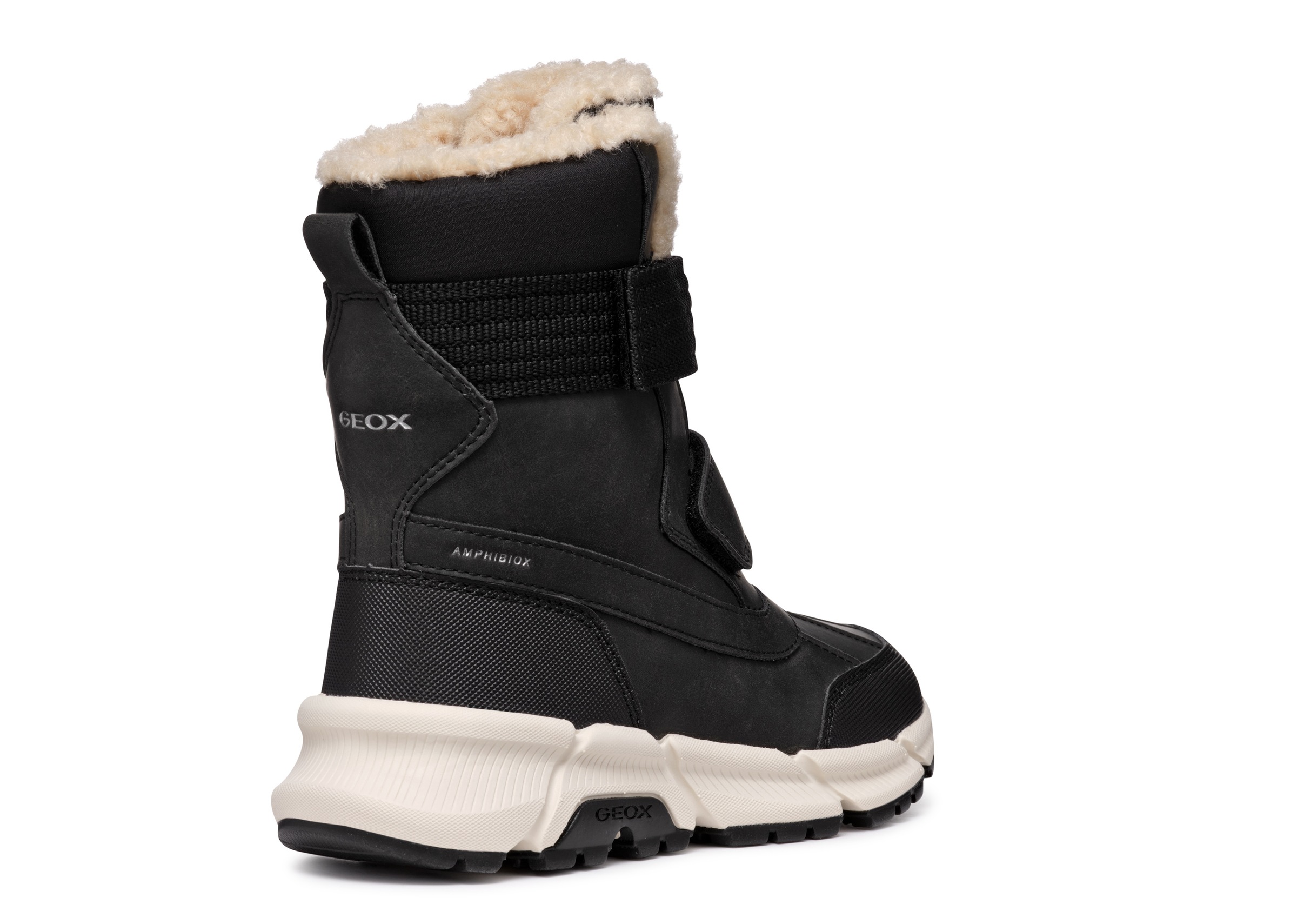 Geox Winterstiefel »J FLEXYPER PLUS BOY«, Snowboots, Klettstiefel mit Warmfutter, Größenschablone zum Download