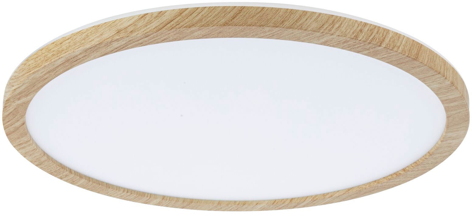 Paulmann LED Panel »Atria Shine 16W 4000K 293mm Eiche Kunststoff IP44«, 1 f günstig online kaufen