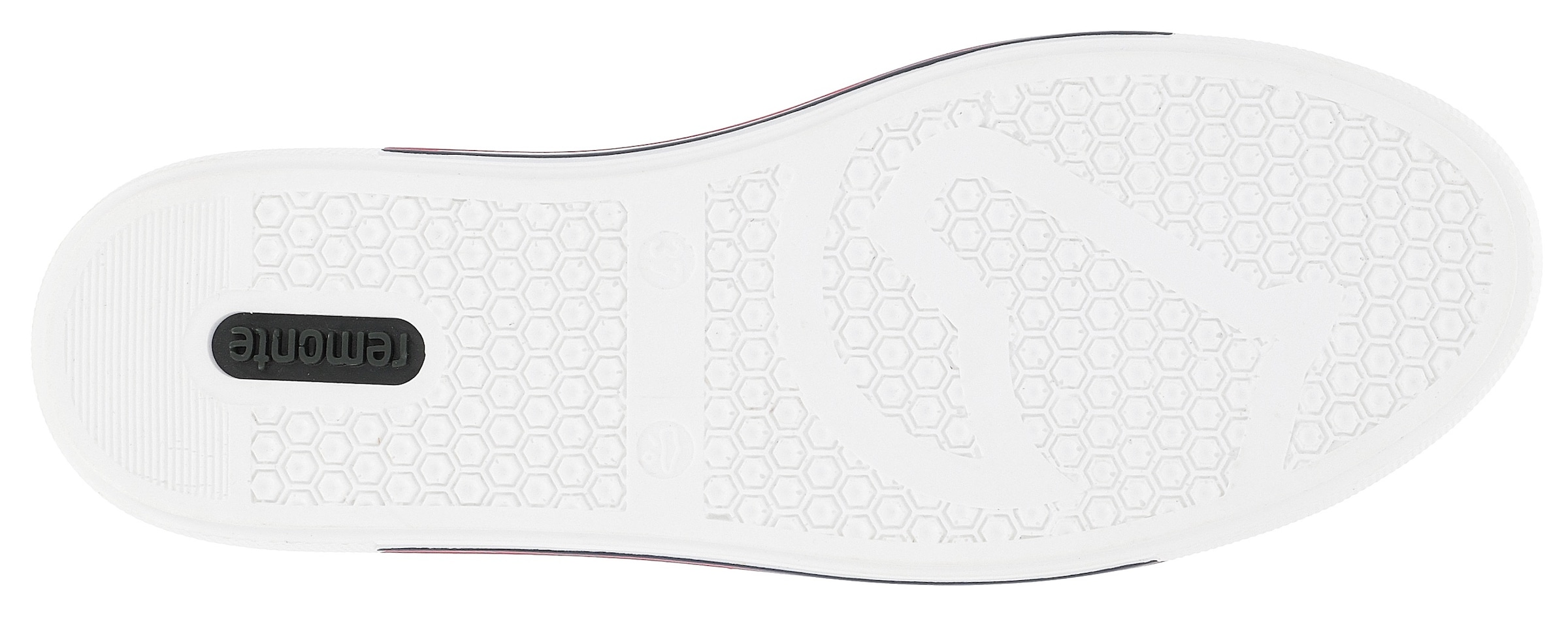 Remonte Plateausneaker  mit herausnehmbarer Einlage, Freizeitschuh, Halbschuh, Schnürschuh