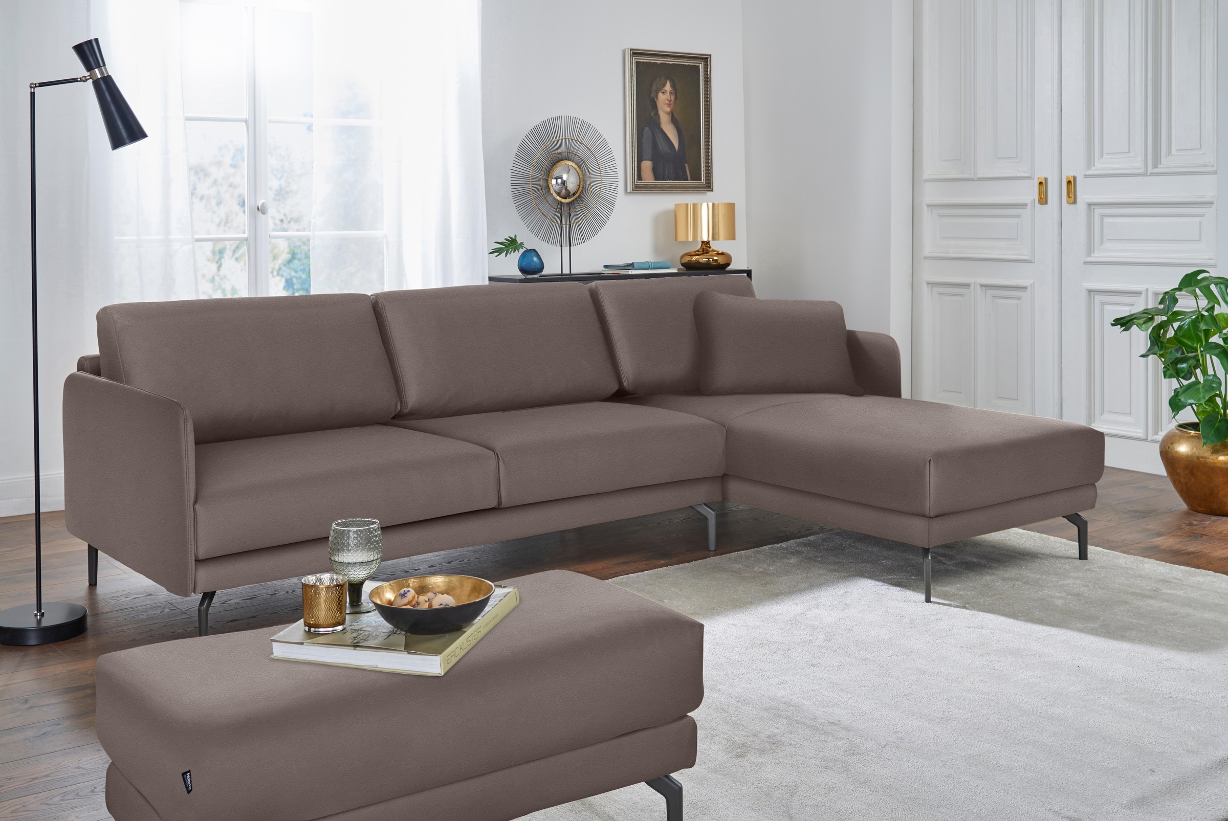 Creation BY ROLF BENZ Ecksofa »CR.450, Designecksofa, L-Form«, Armlehne seh günstig online kaufen