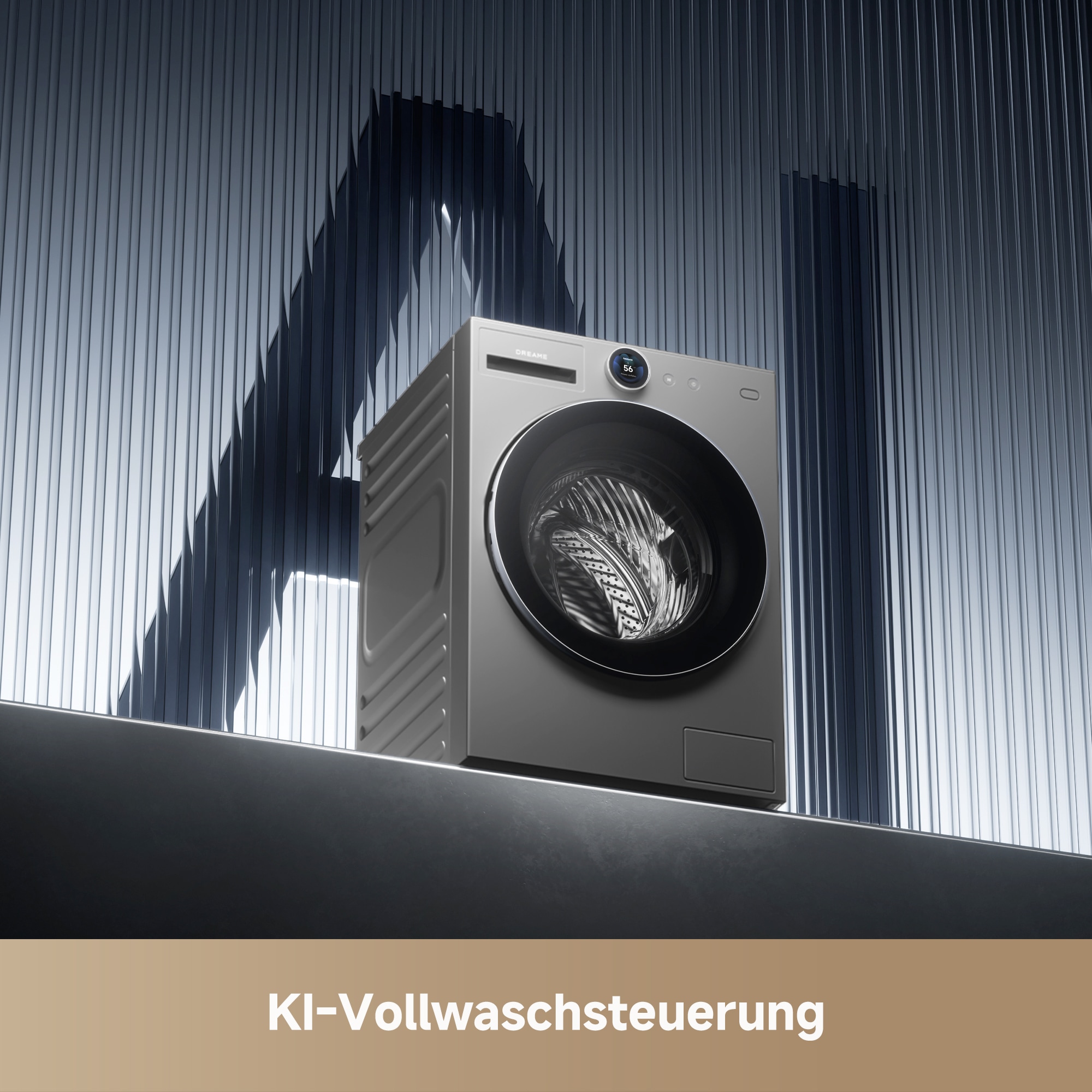 Dreame Waschmaschine »L9 Washer 11Kg« 11 kg 1400 U/min Öko-Wäsche, Inverter-Motor, Automatikpflege