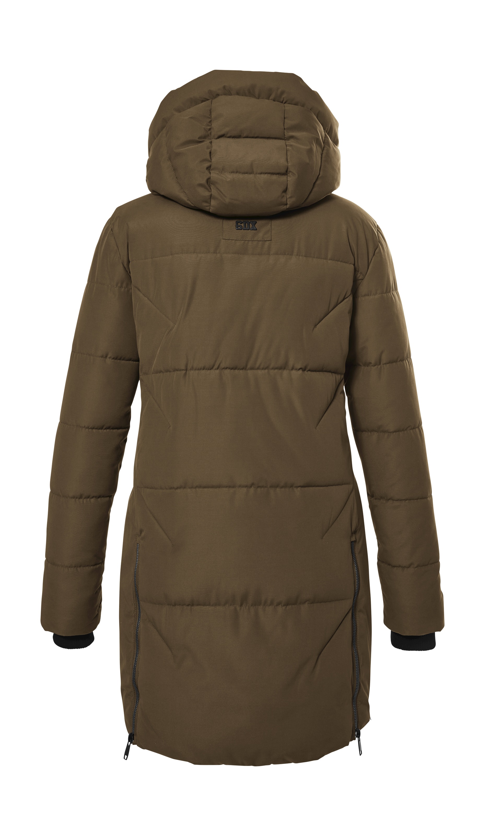 G.I.G.A. DX by killtec Steppmantel »GW 15 WMN QLTD PRK«, Wasserabweisender, winddichter Damenparka mit großer Kapuze