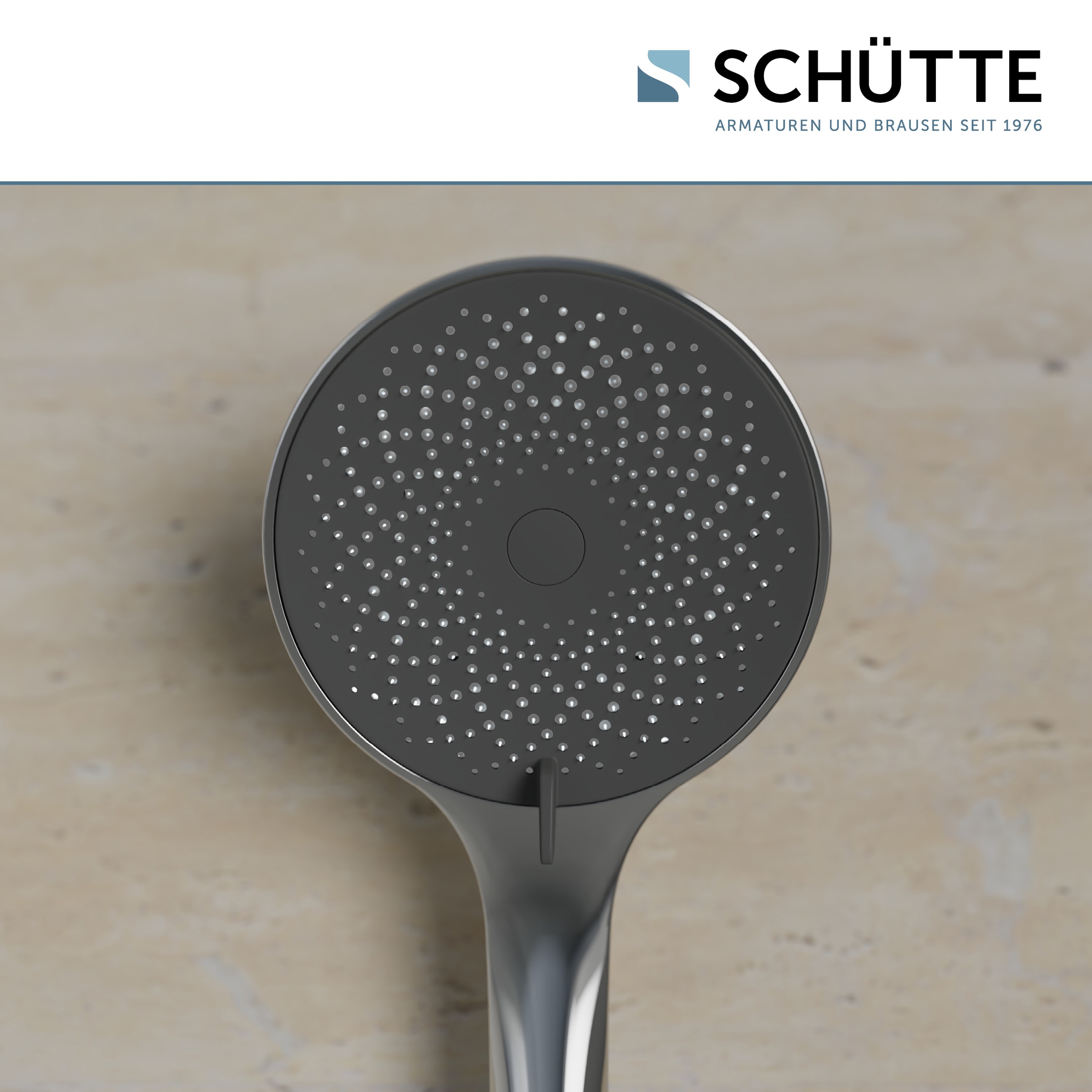 Schütte Handbrause »CAPRI«, Duschbrause, 3-fach verstellbar, Antikalk, wassersparend