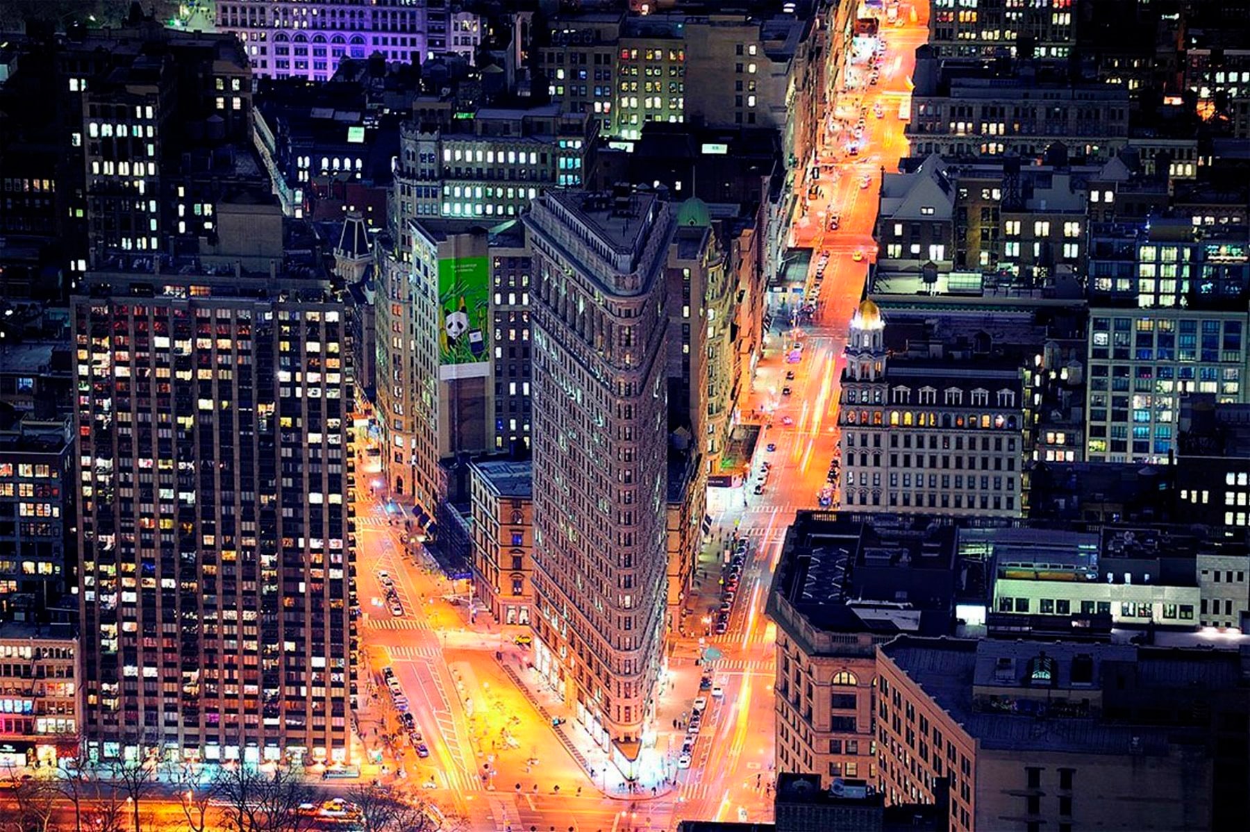 Papermoon Fototapete »Flat Iron Building« glatt günstig online kaufen