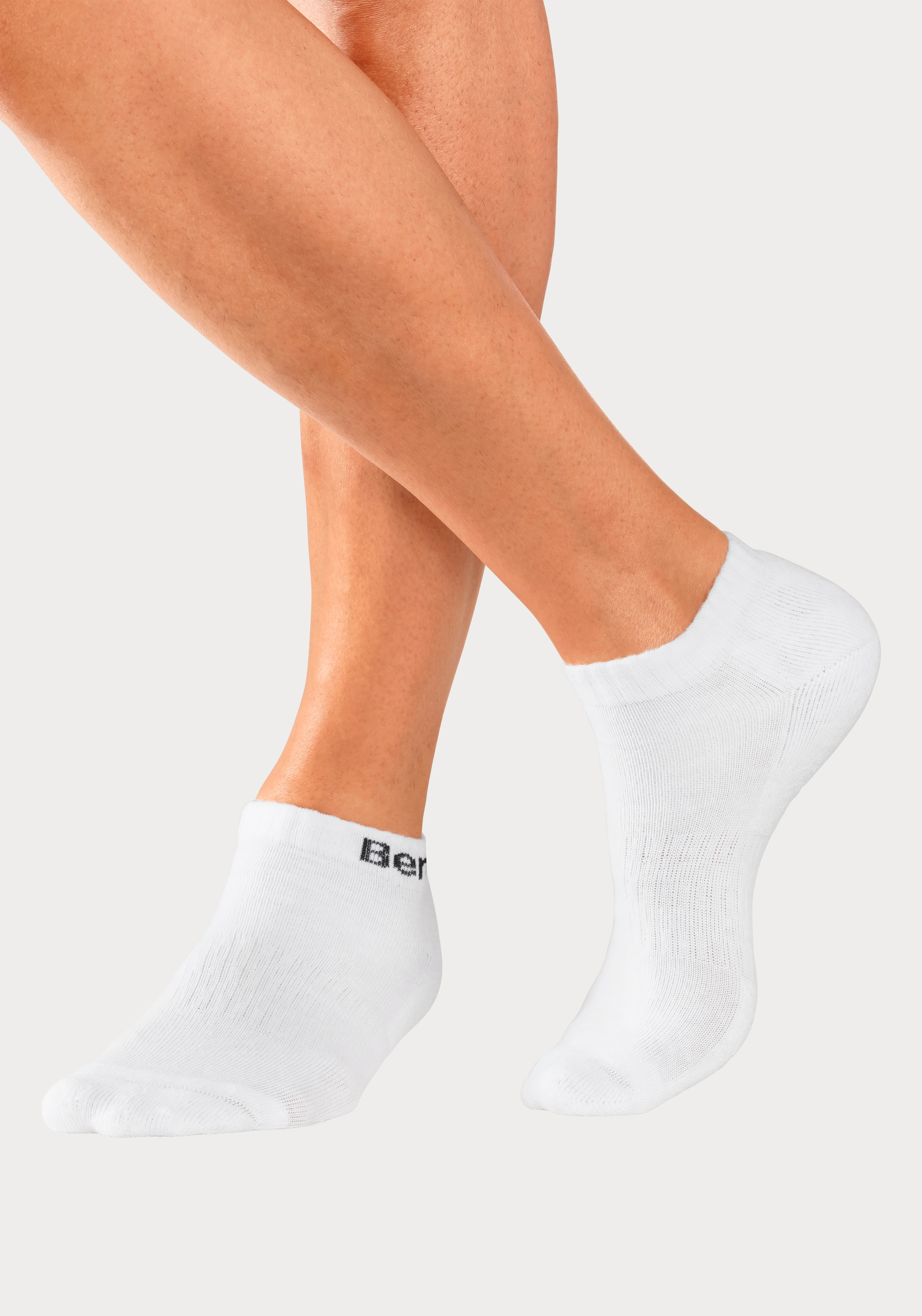 Bench. Sportsocken, (Packung, 12 Paar), Tennis Kurzsocken mit Halbfußfrottee