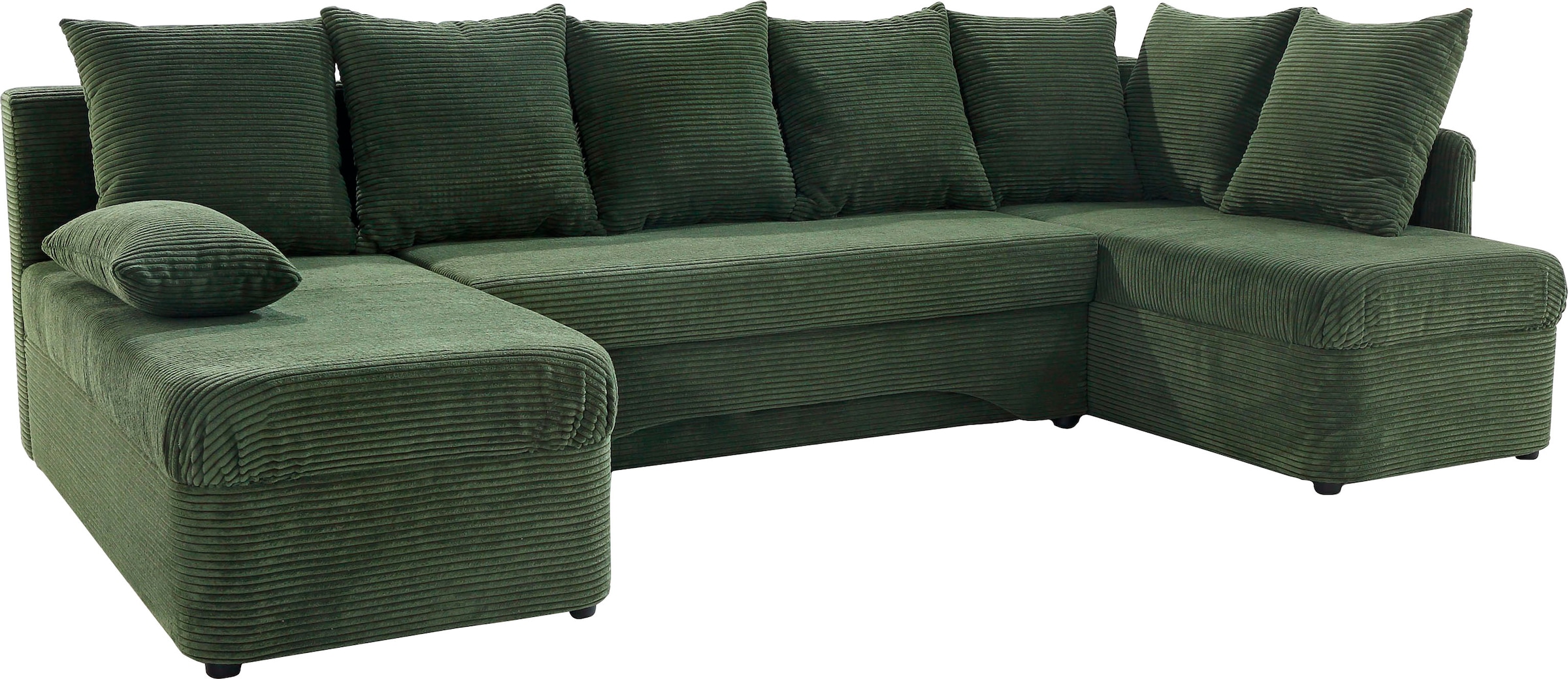 Jockenhöfer Gruppe Wohnlandschaft »U-Form, B: 260 cm« mit Bettfunktion & Bettkasten