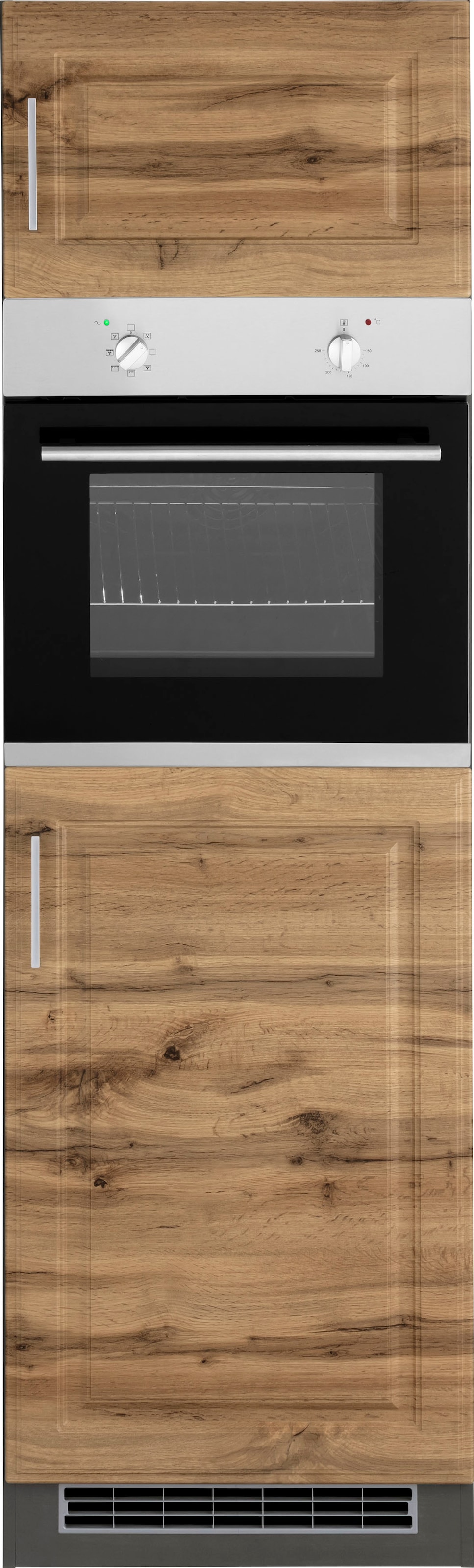 KOCHSTATION Backofenumbauschrank "KS-Stockholm", 60 cm breit, hochwertige M günstig online kaufen