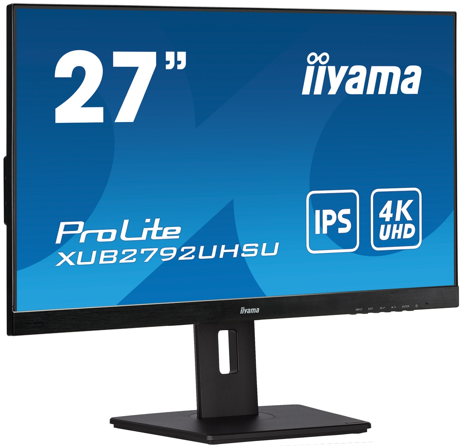 Iiyama LED-Monitor »XUB2792UHSU«, 68,5 cm/27 Zoll, 3840 x 2160 px, 4K Ultra HD, 4 ms Reaktionszeit, 60 Hz