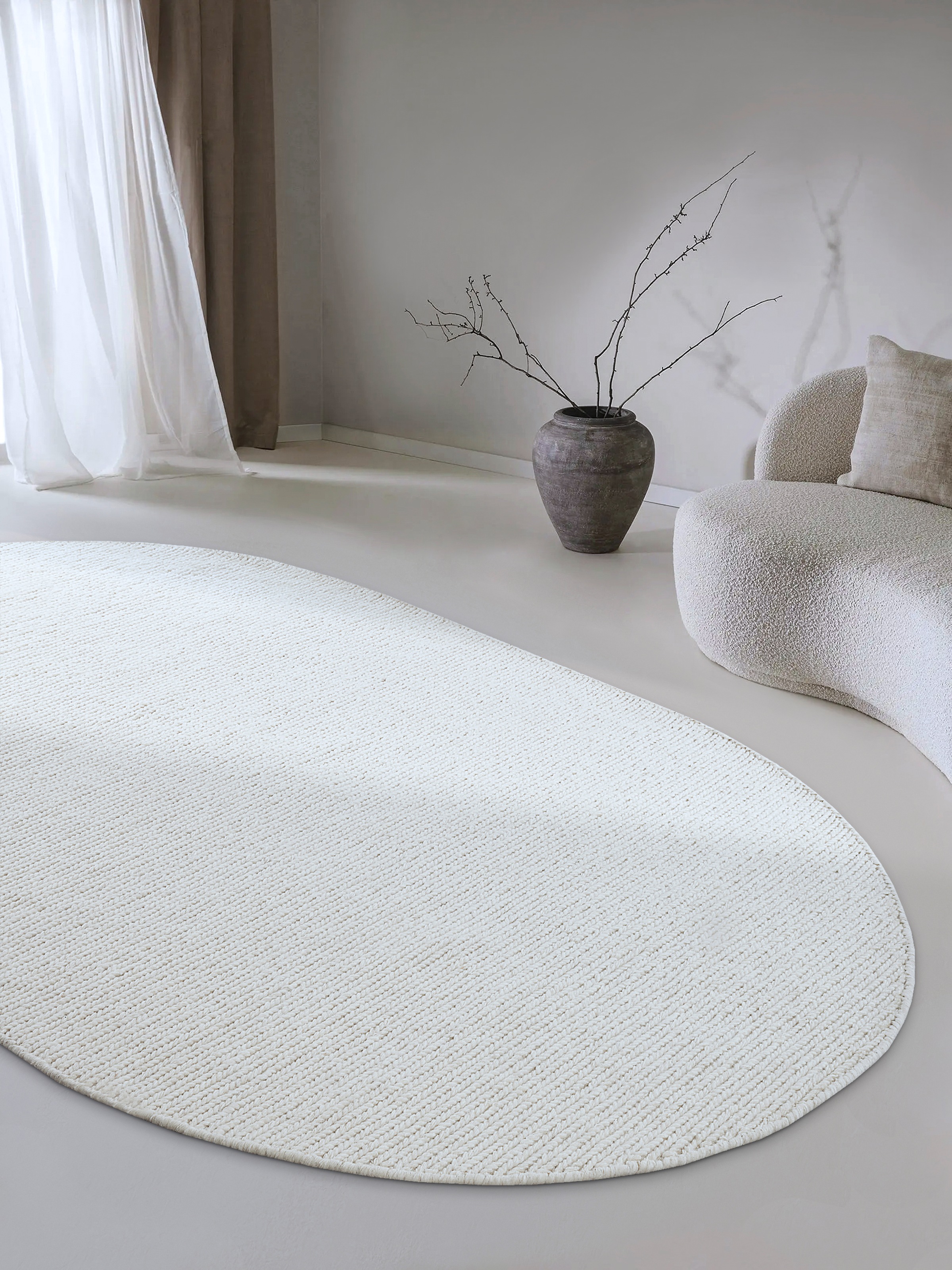 Villeroy & Boch Wollteppich »Francois«, rechteckig, 7 mm Höhe, in rund, oval, Läufer, handgewebt, Wolle, Wohnzimmer, Schlafzimmer